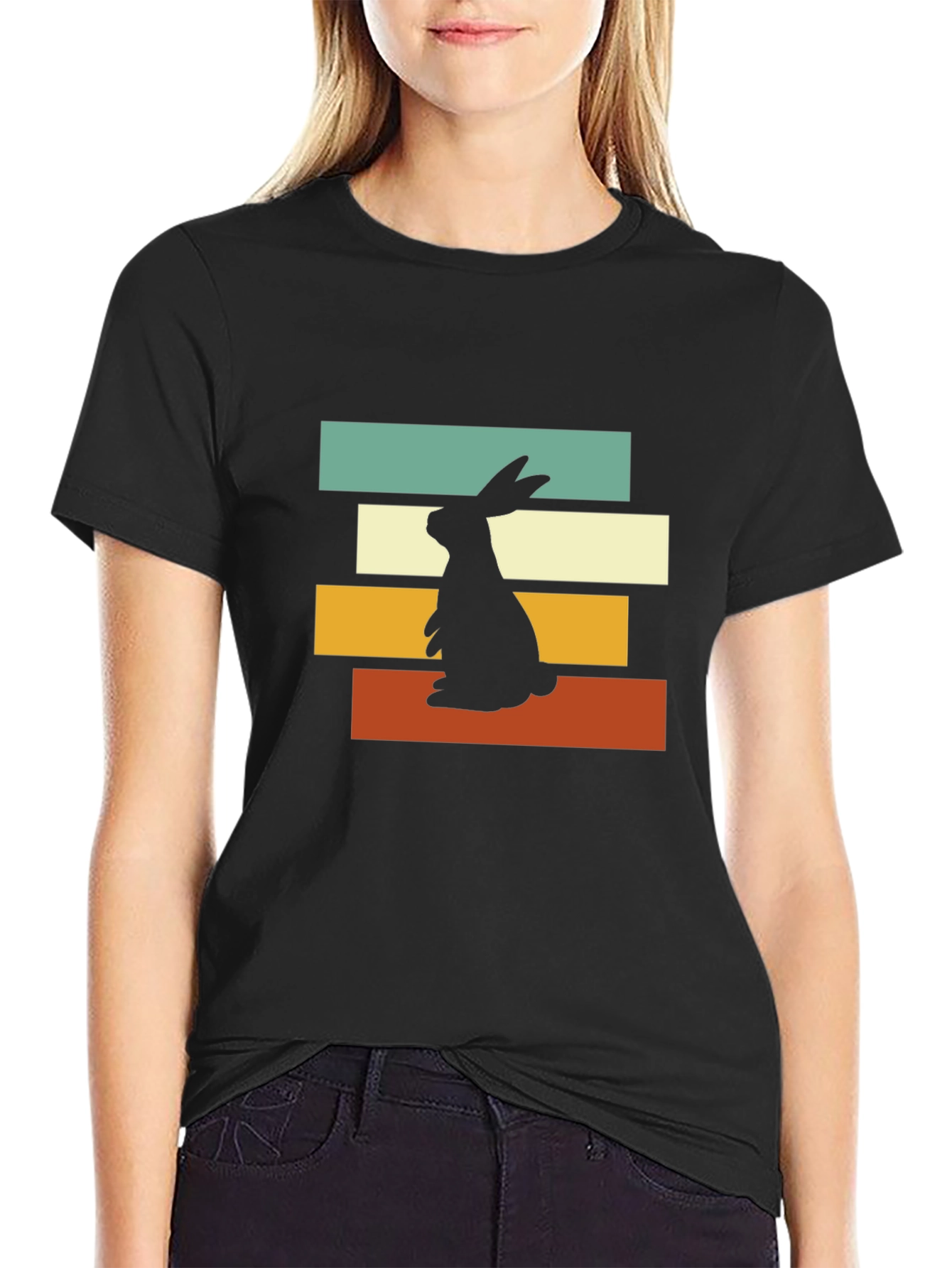 Camiseta Conejo Retro para Hombre - Diseño Casual