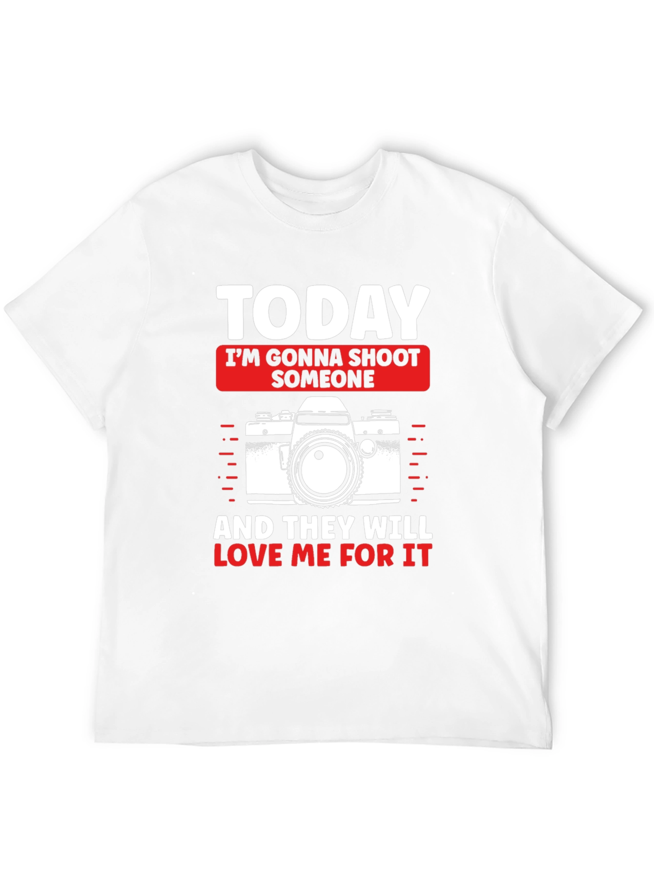 Camiseta Negra con Diseño de Fotografía