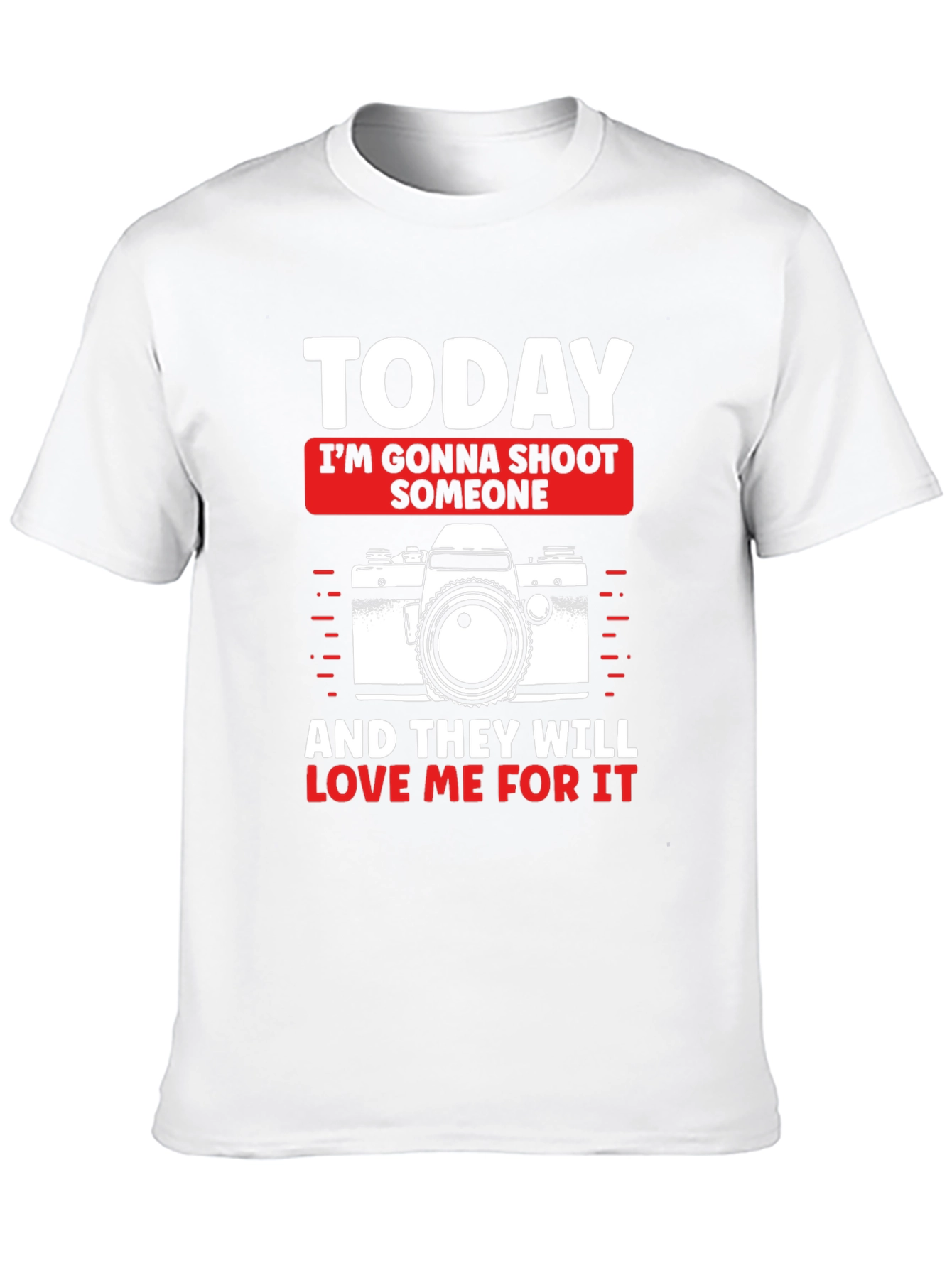 Camiseta Negra con Diseño de Fotografía