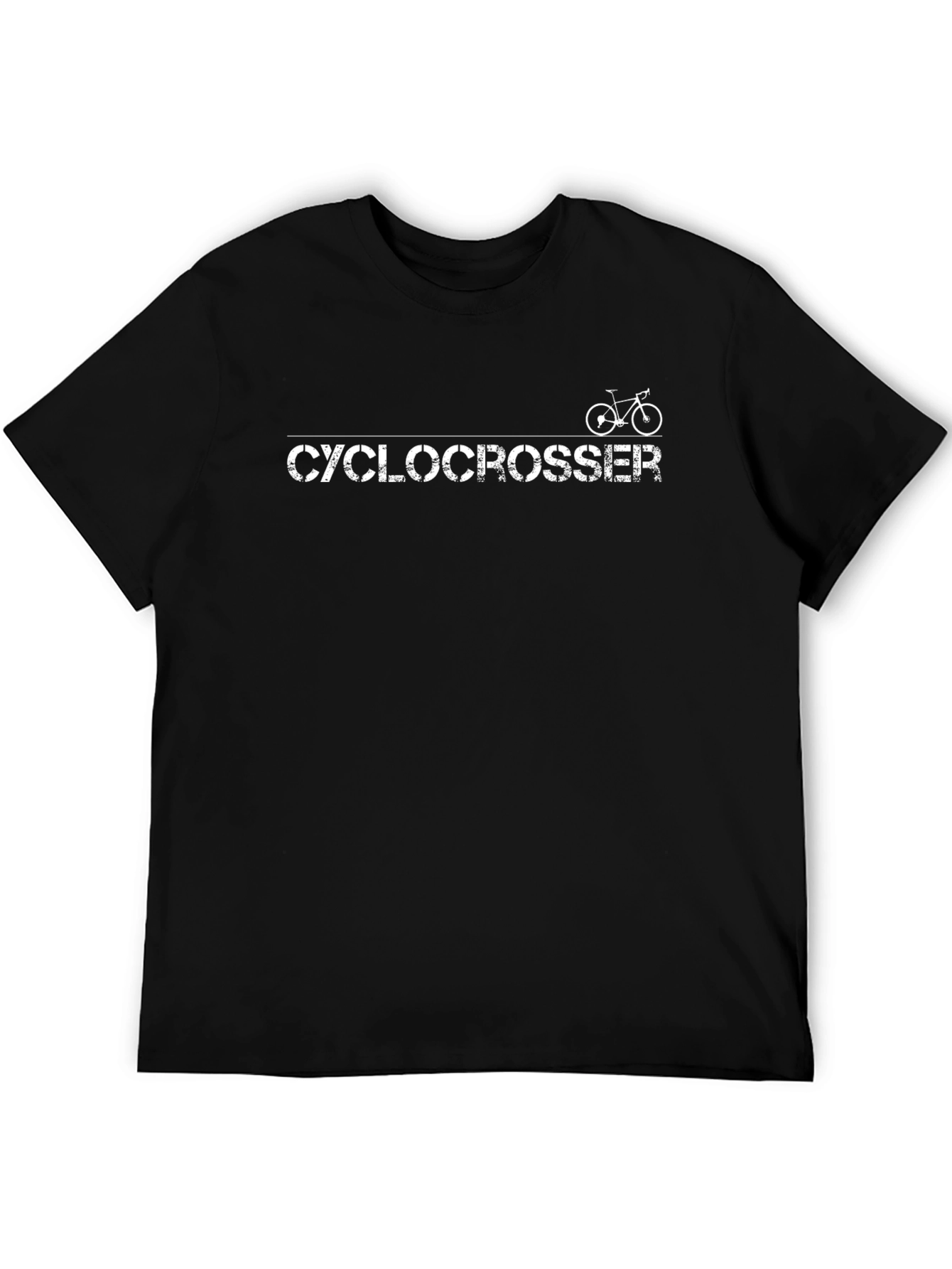 Camiseta Ciclocrosser Negra para Hombre