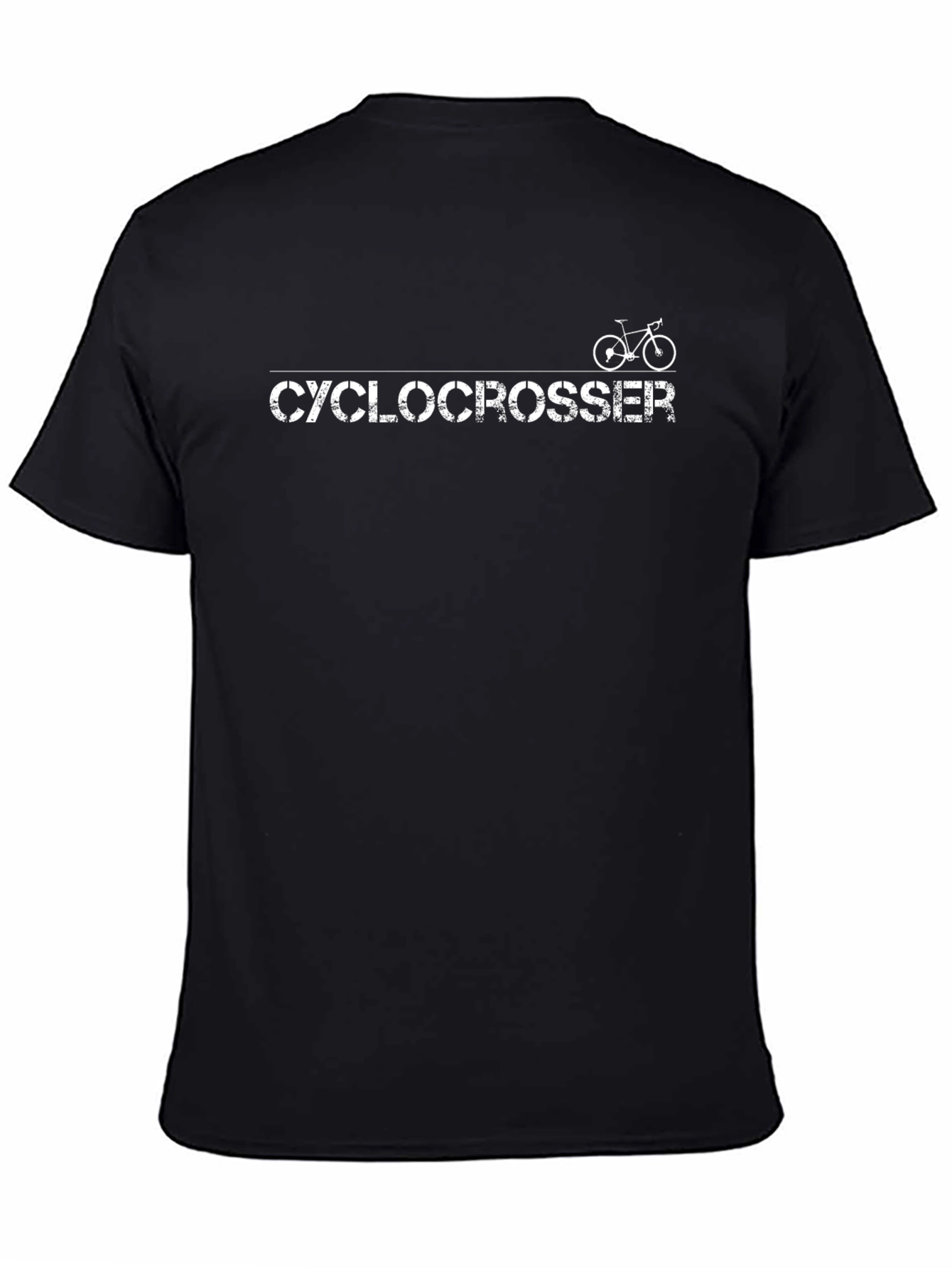Camiseta Ciclocrosser Negra para Hombre
