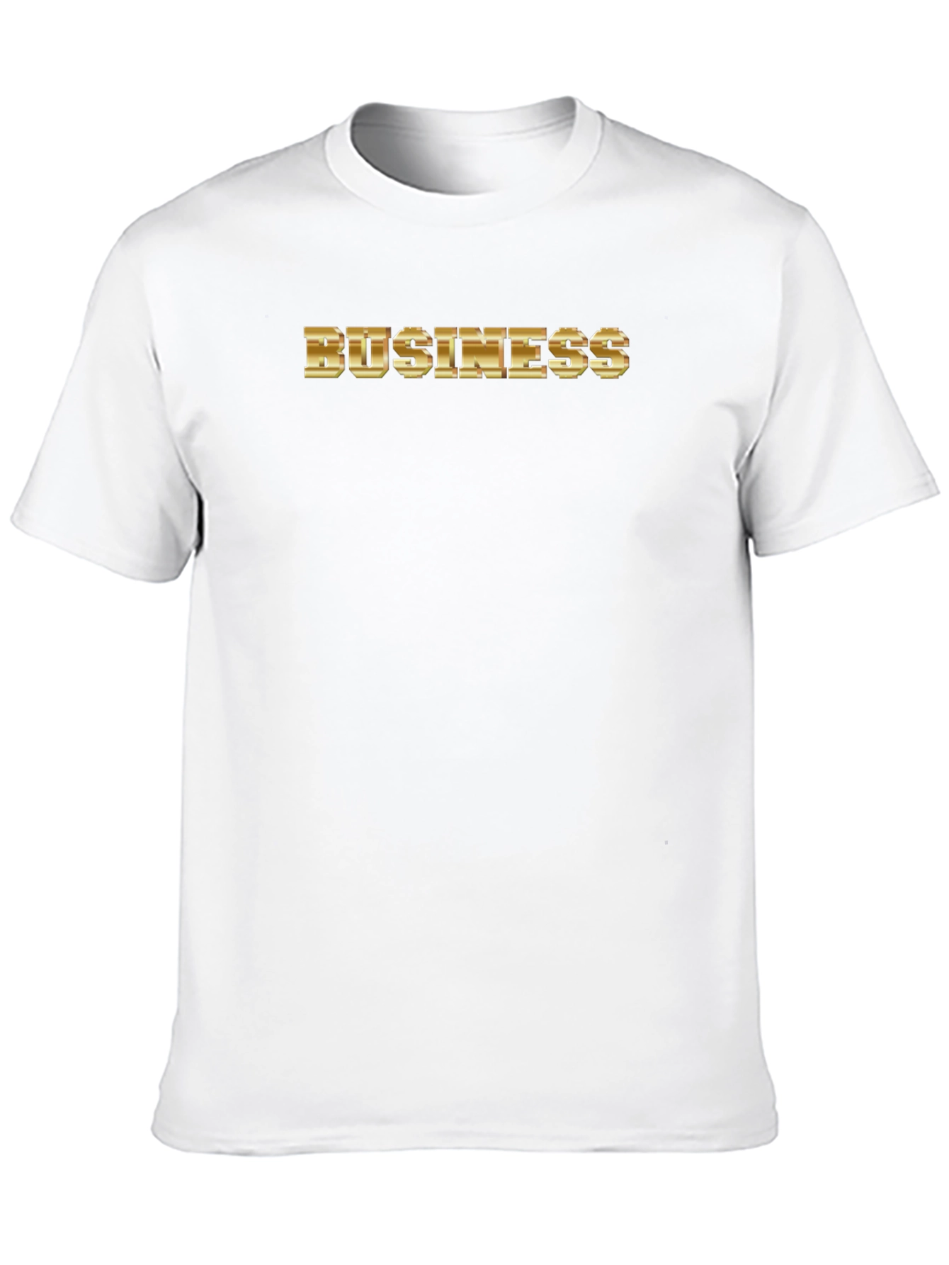 Camiseta Negra BUSINESS Dorada
