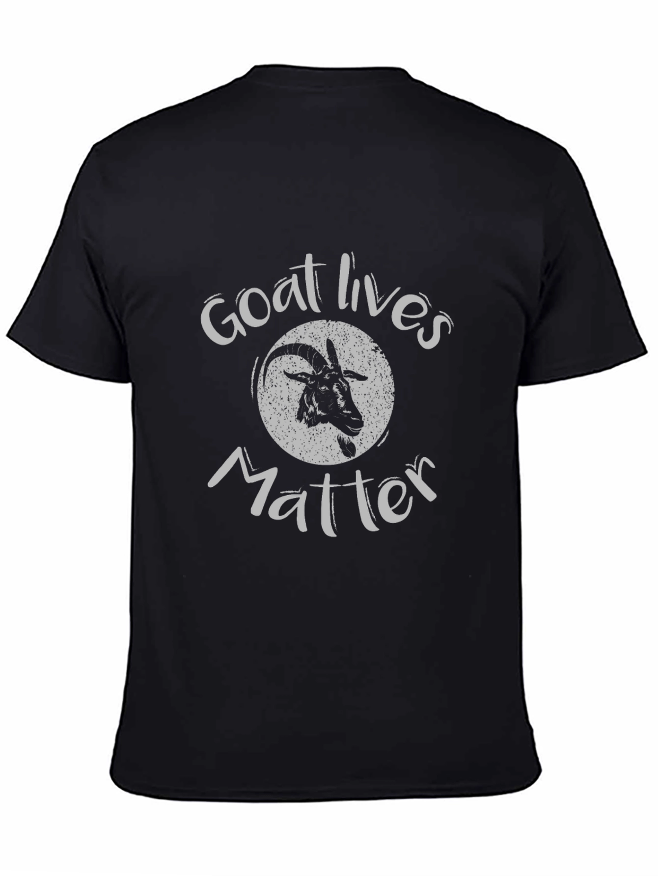 Camiseta Negra: Vidas de Cabras Importan
