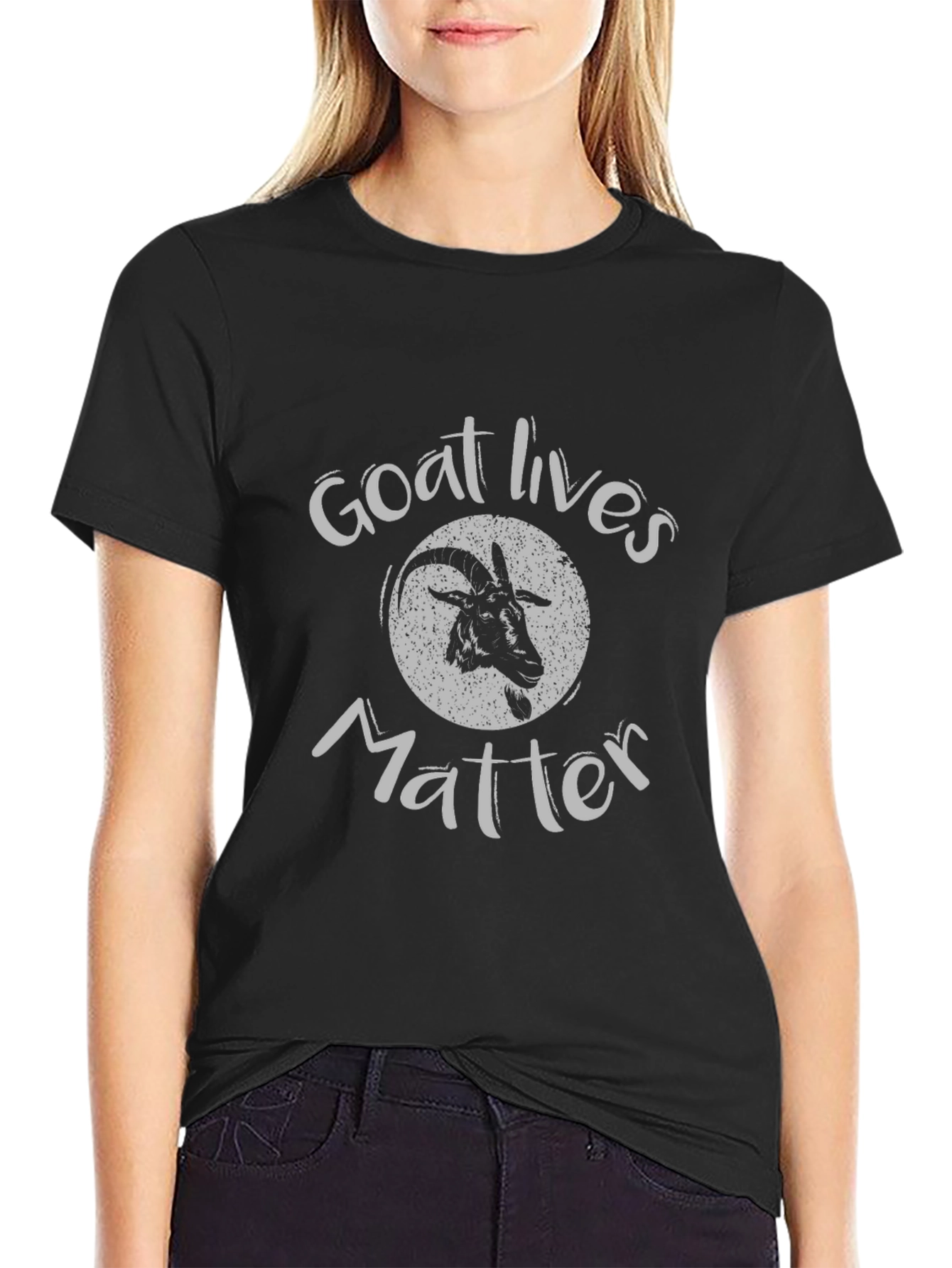 Camiseta Negra: Vidas de Cabras Importan