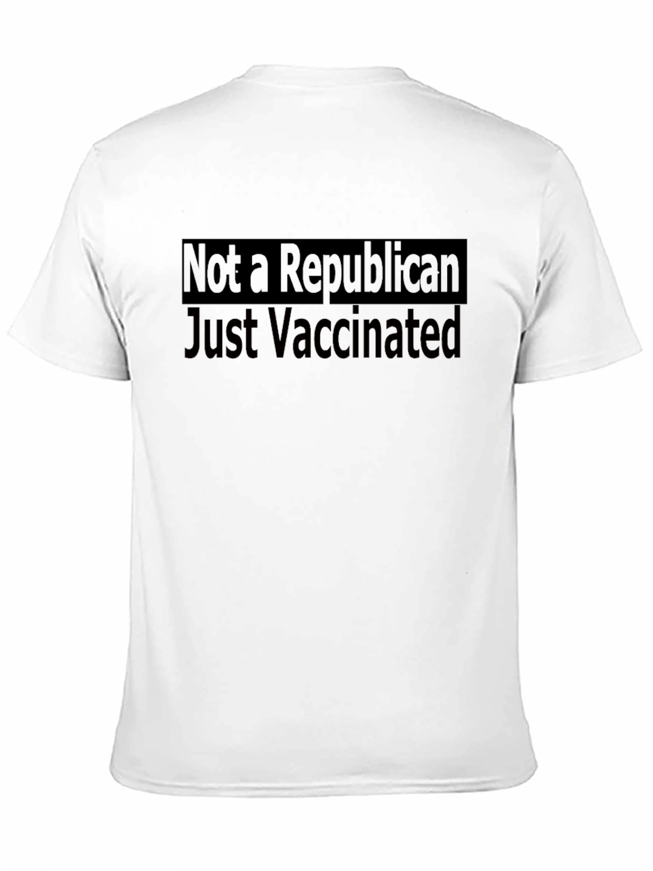 Camiseta Unisex: No Soy Republicano Solo Vacunado