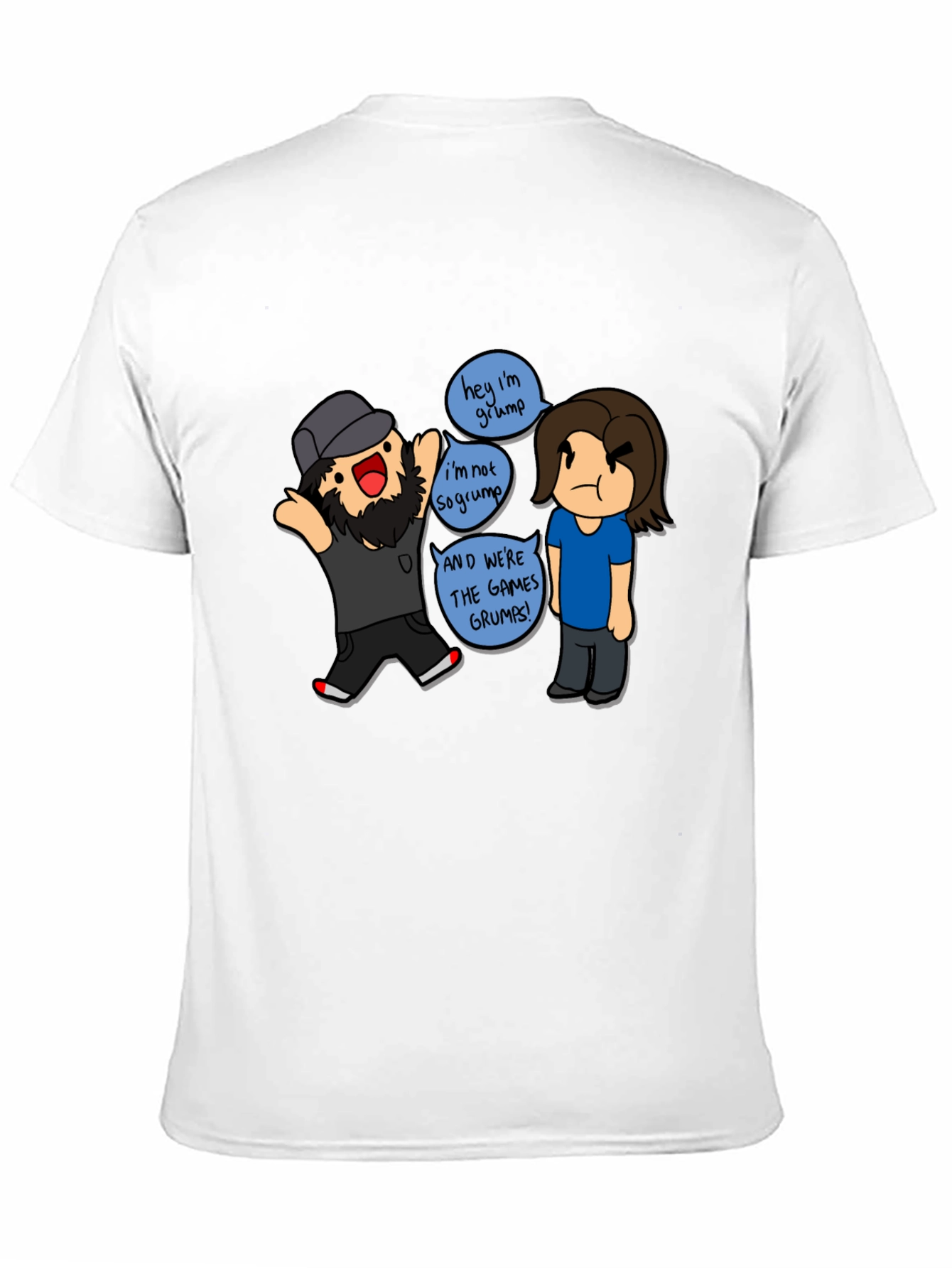 Camiseta Negra Game Grumps - Edición Limitada