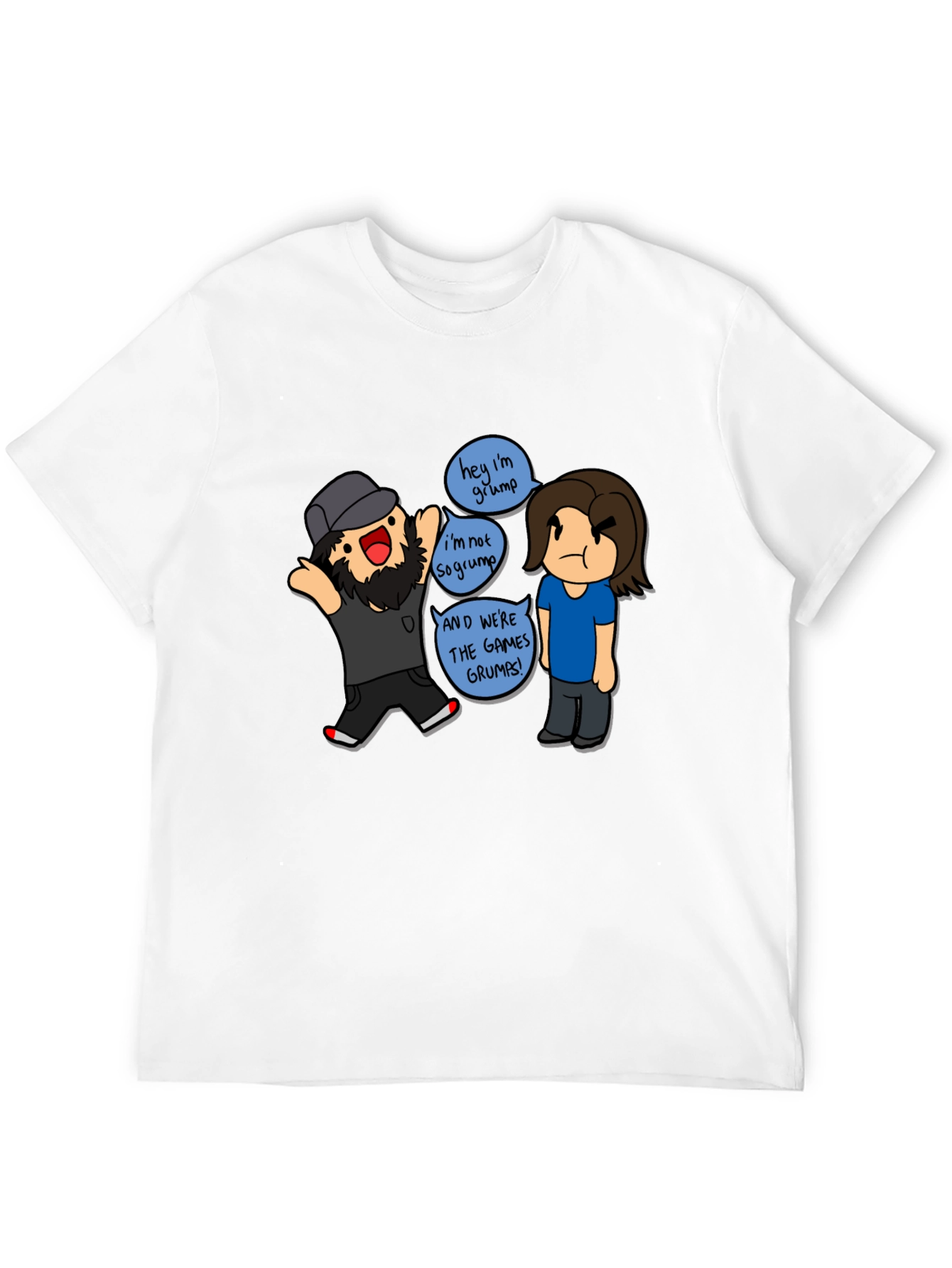 Camiseta Negra Game Grumps - Edición Limitada
