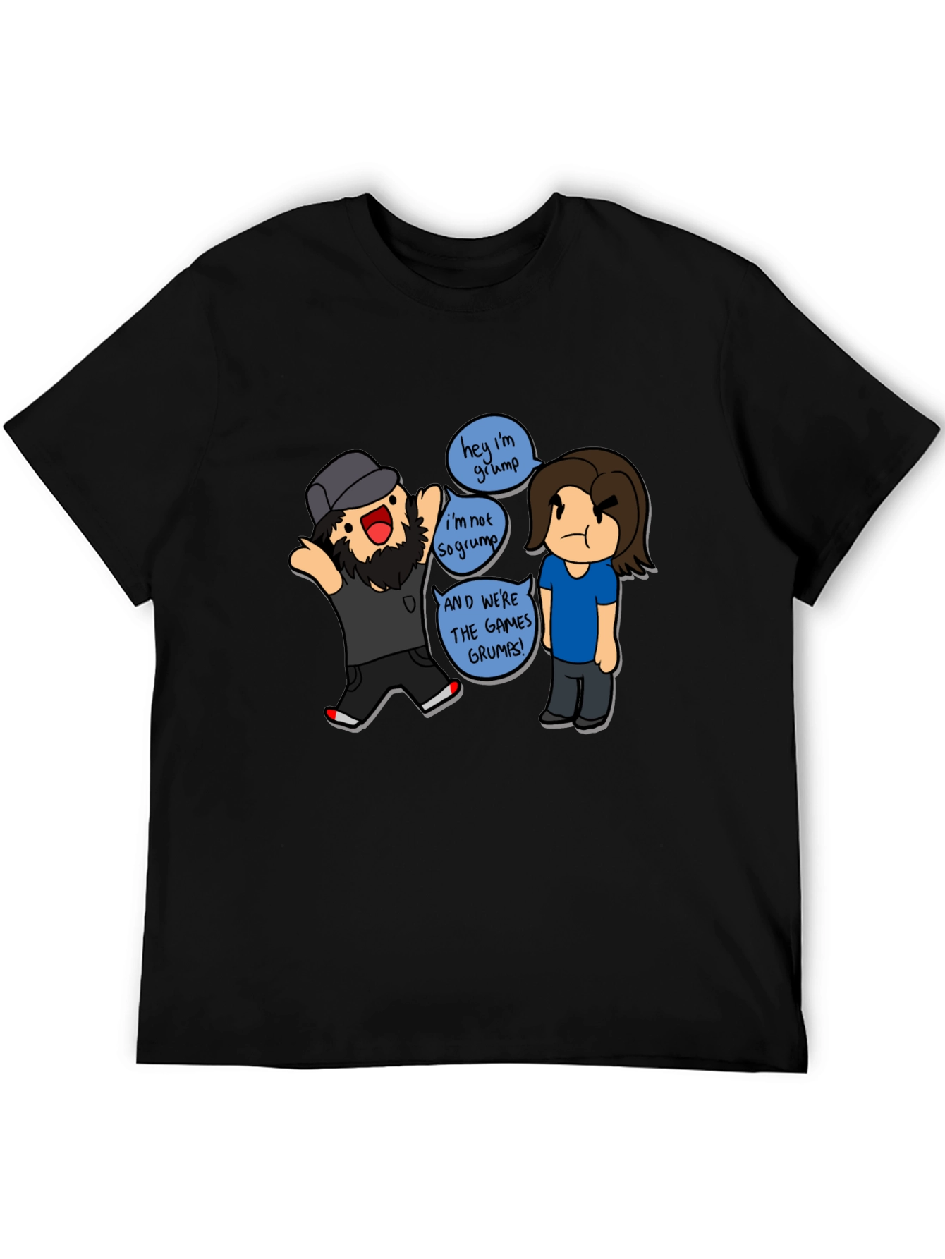 Camiseta Negra Game Grumps - Edición Limitada