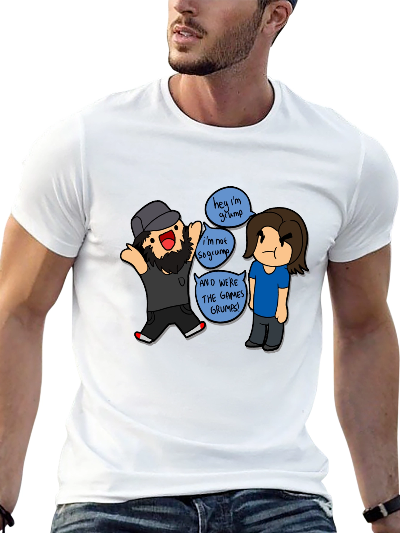 Camiseta Negra Game Grumps - Edición Limitada