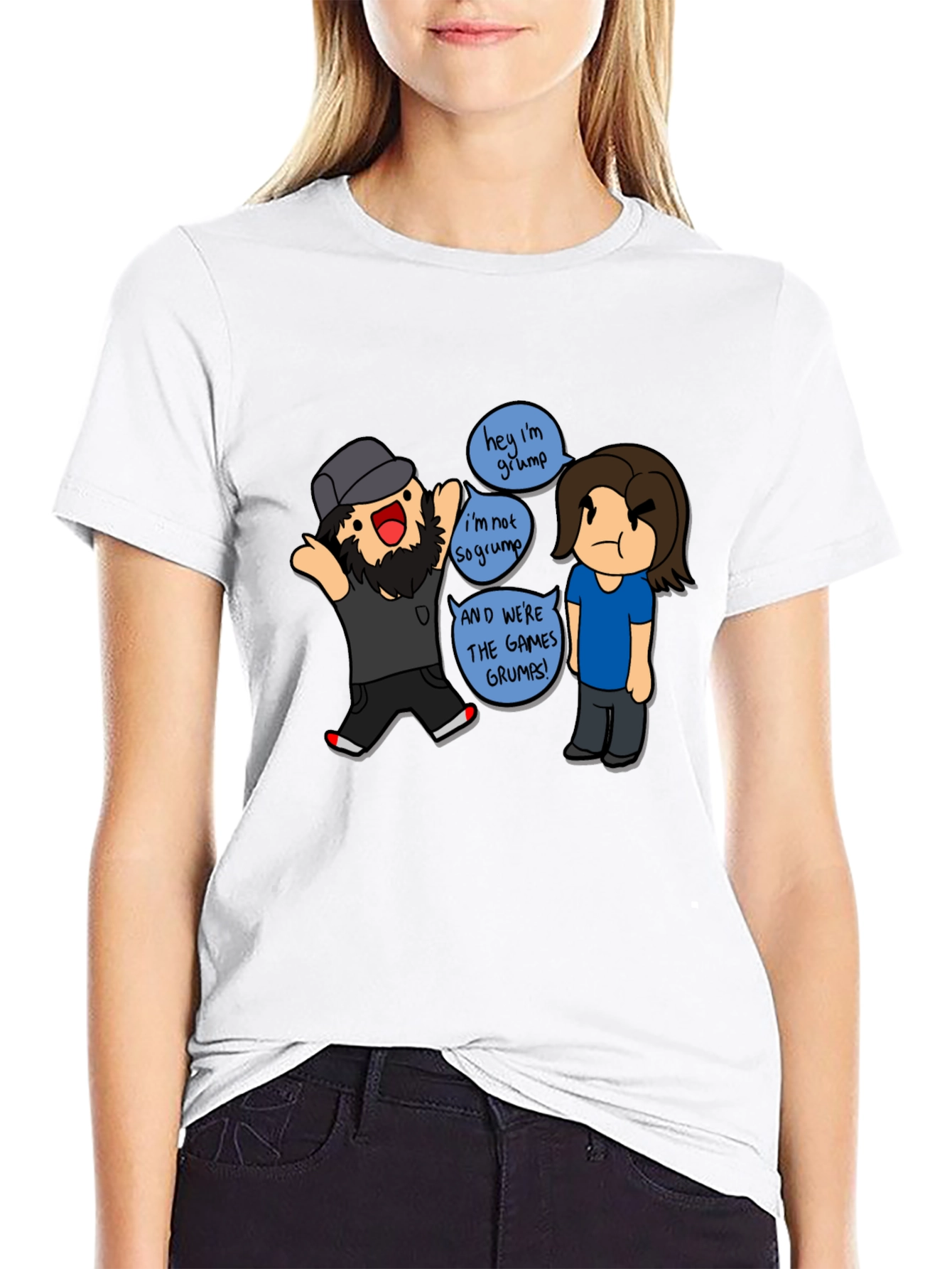 Camiseta Negra Game Grumps - Edición Limitada