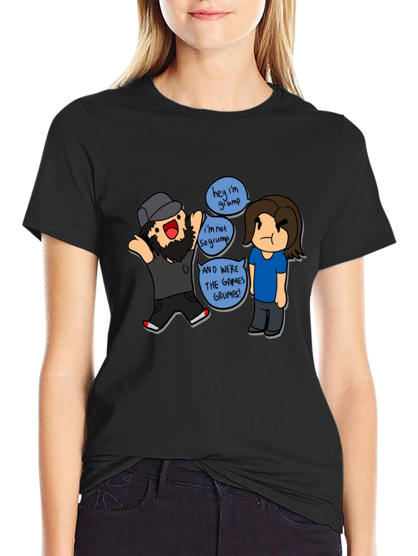 Camiseta Negra Game Grumps - Edición Limitada