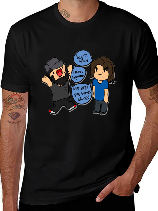 Camiseta Negra Game Grumps - Edición Limitada