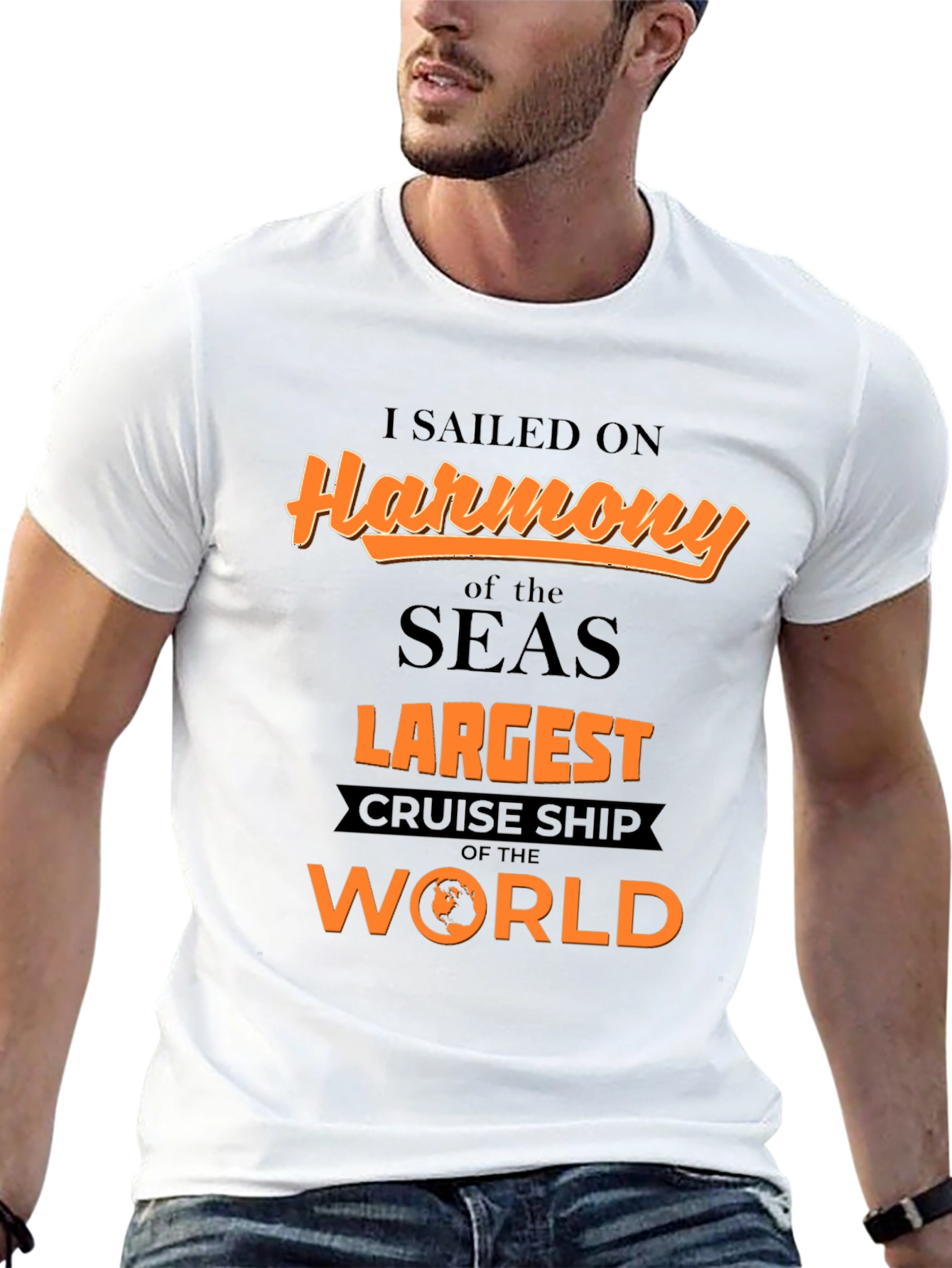 Camiseta Negra Harmony of the Seas