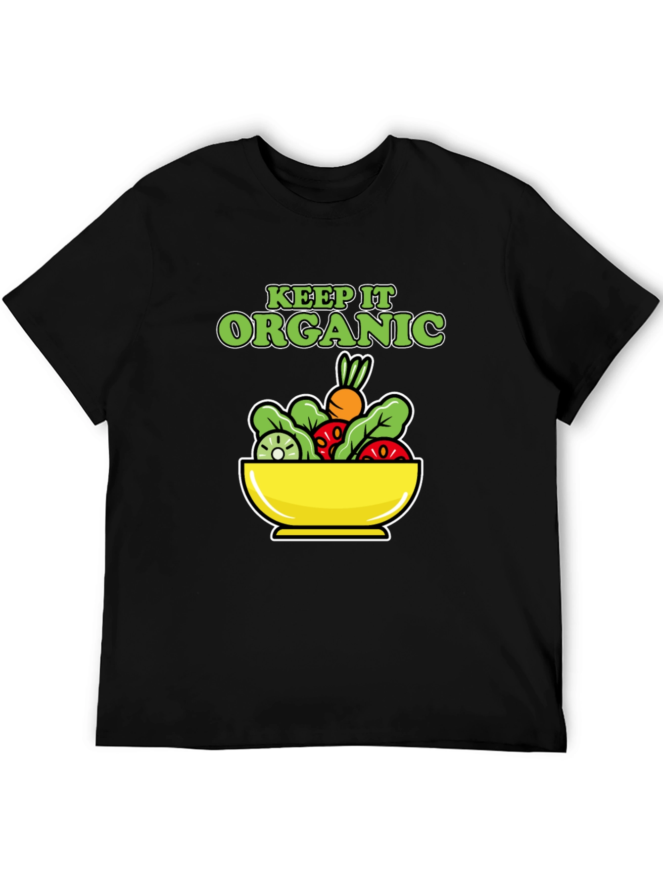 Camiseta Negra Keep It Organic