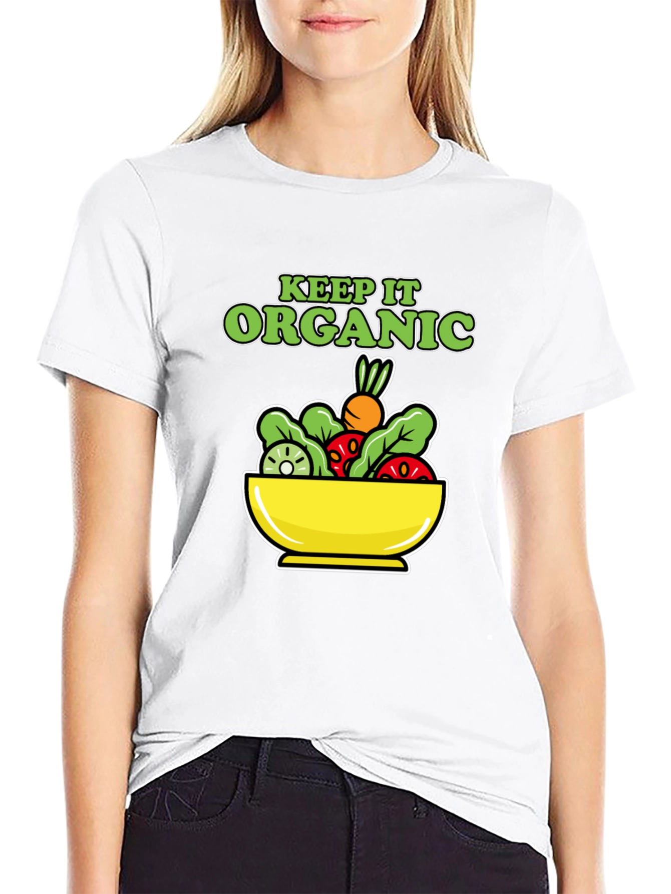 Camiseta Negra Keep It Organic