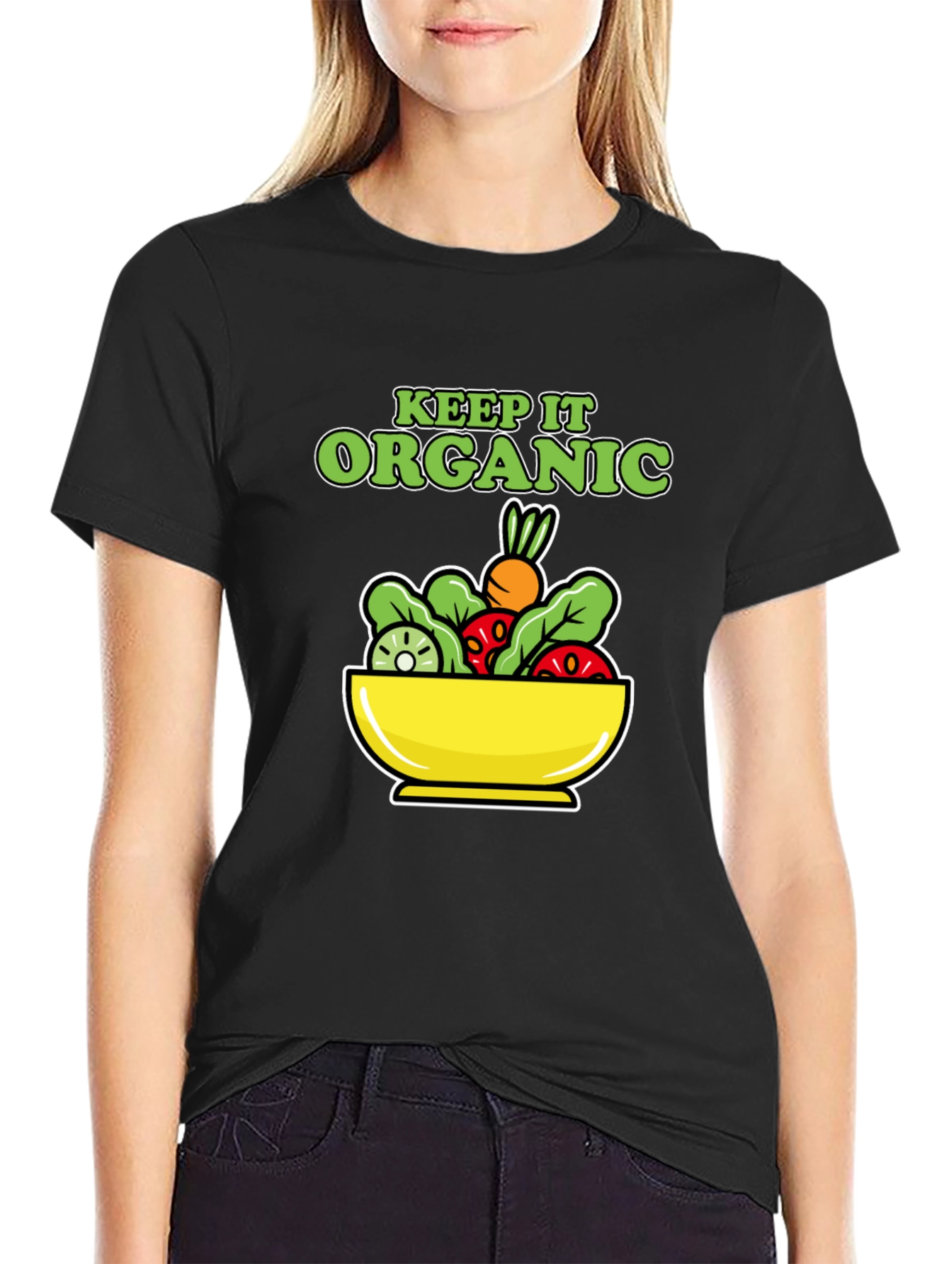 Camiseta Negra Keep It Organic