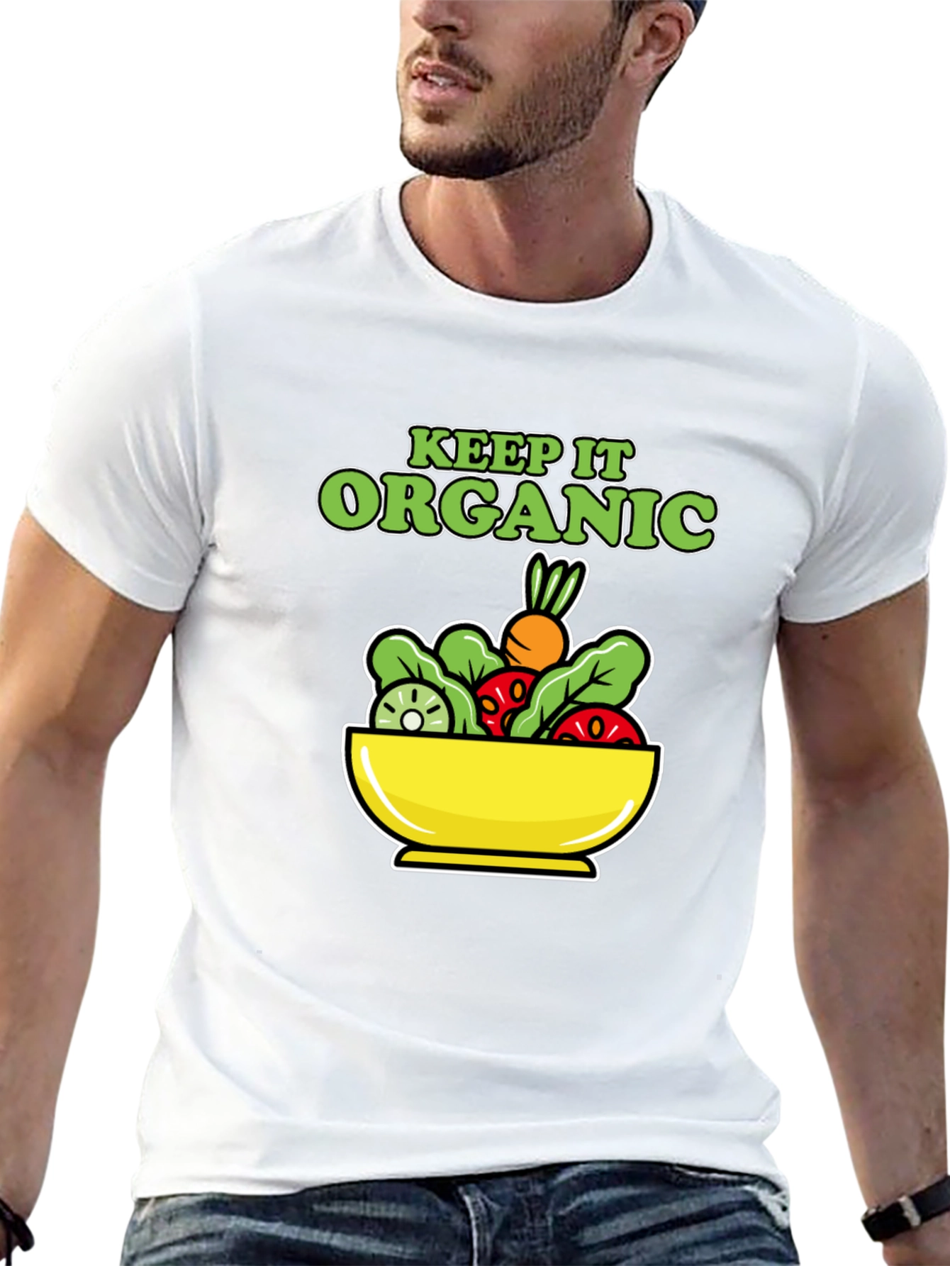 Camiseta Negra Keep It Organic