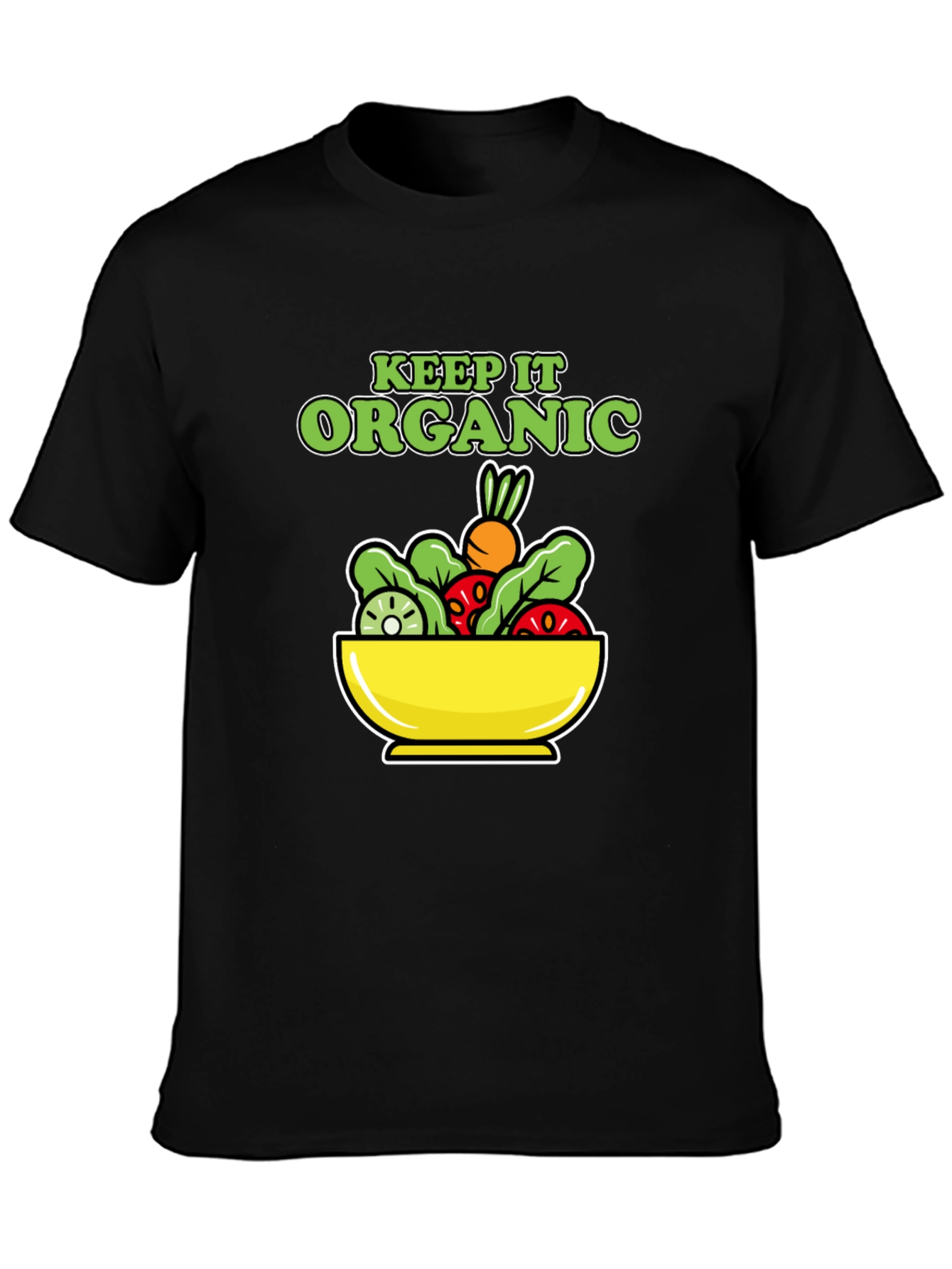 Camiseta Negra Keep It Organic