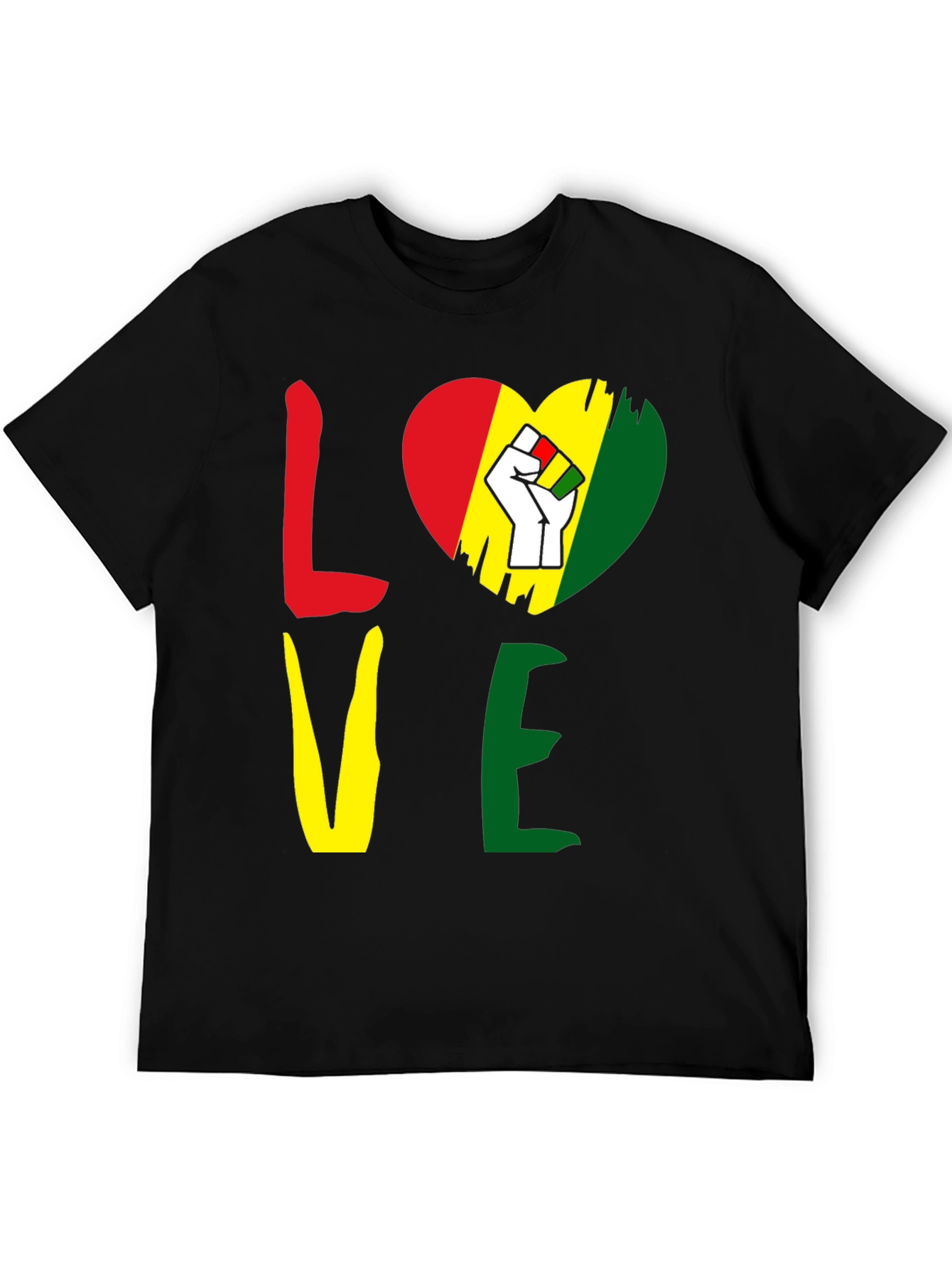 Camiseta Love con puño rebelde - Conciencia y estilo