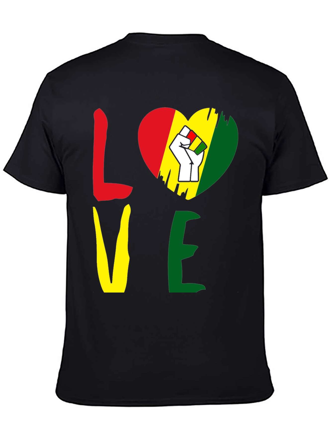 Camiseta Love con puño rebelde - Conciencia y estilo