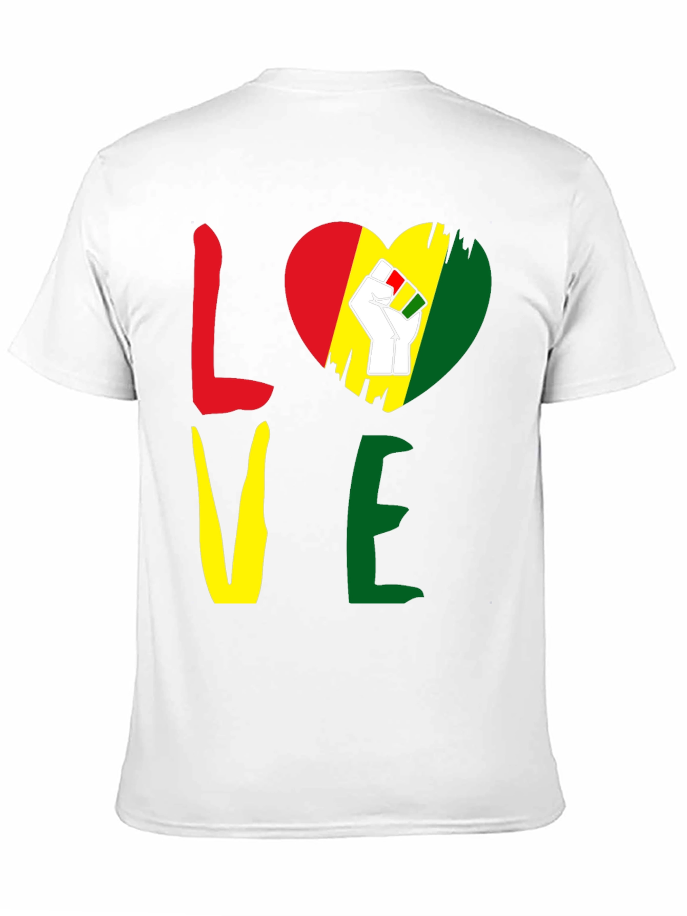 Camiseta Love con puño rebelde - Conciencia y estilo