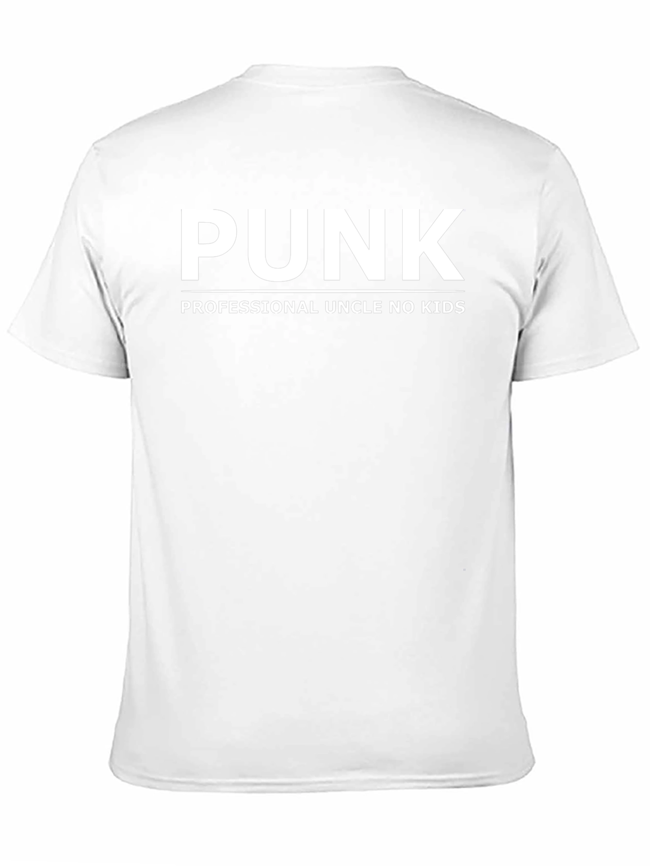 Camiseta Negra Hombre - Punk Tío Profesional Sin Hijos