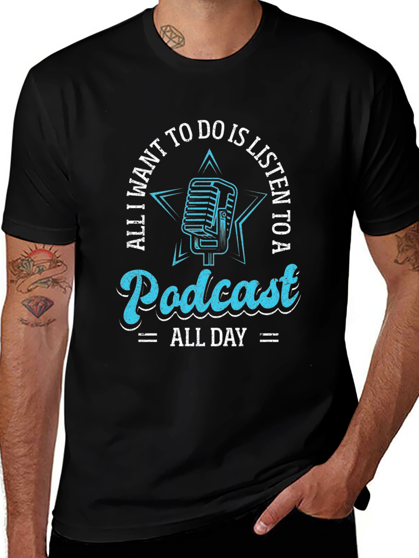 Camiseta Negra Podcast