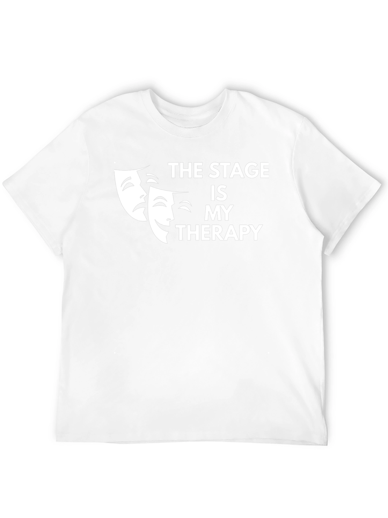 Camiseta Negra El Escenario es Mi Terapia