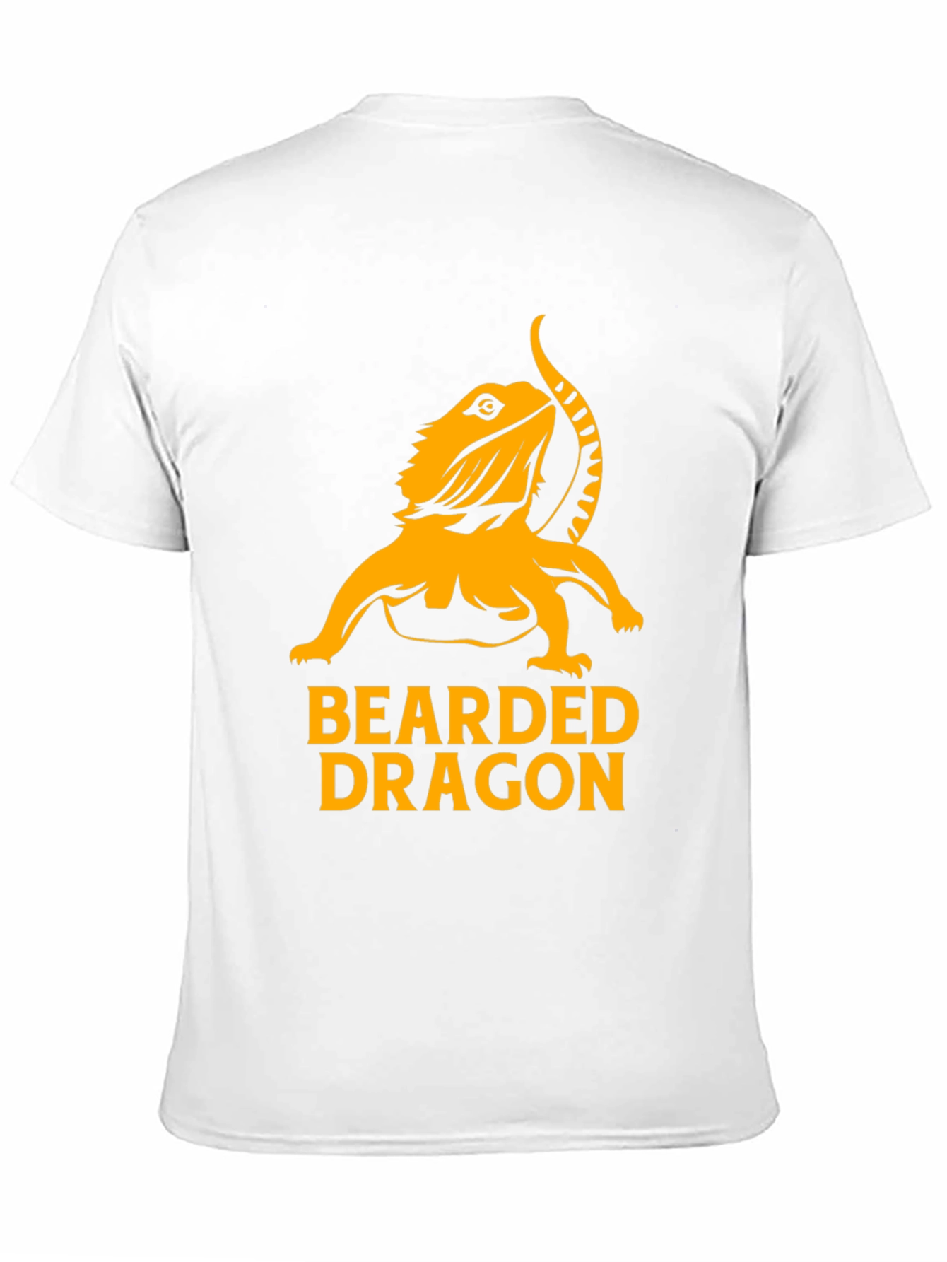 Camiseta Negra con Diseño de Dragón Barbudo