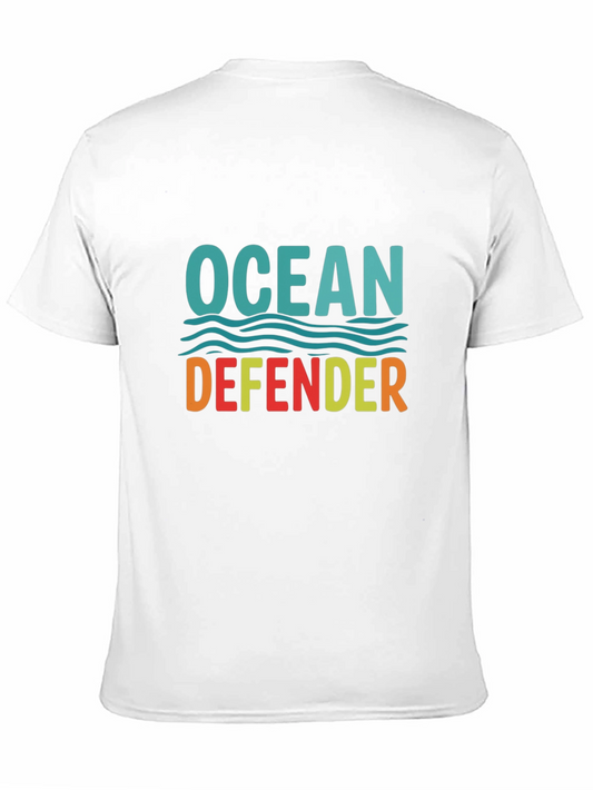 Camiseta Negra Ocean Defender - Protección del Océano