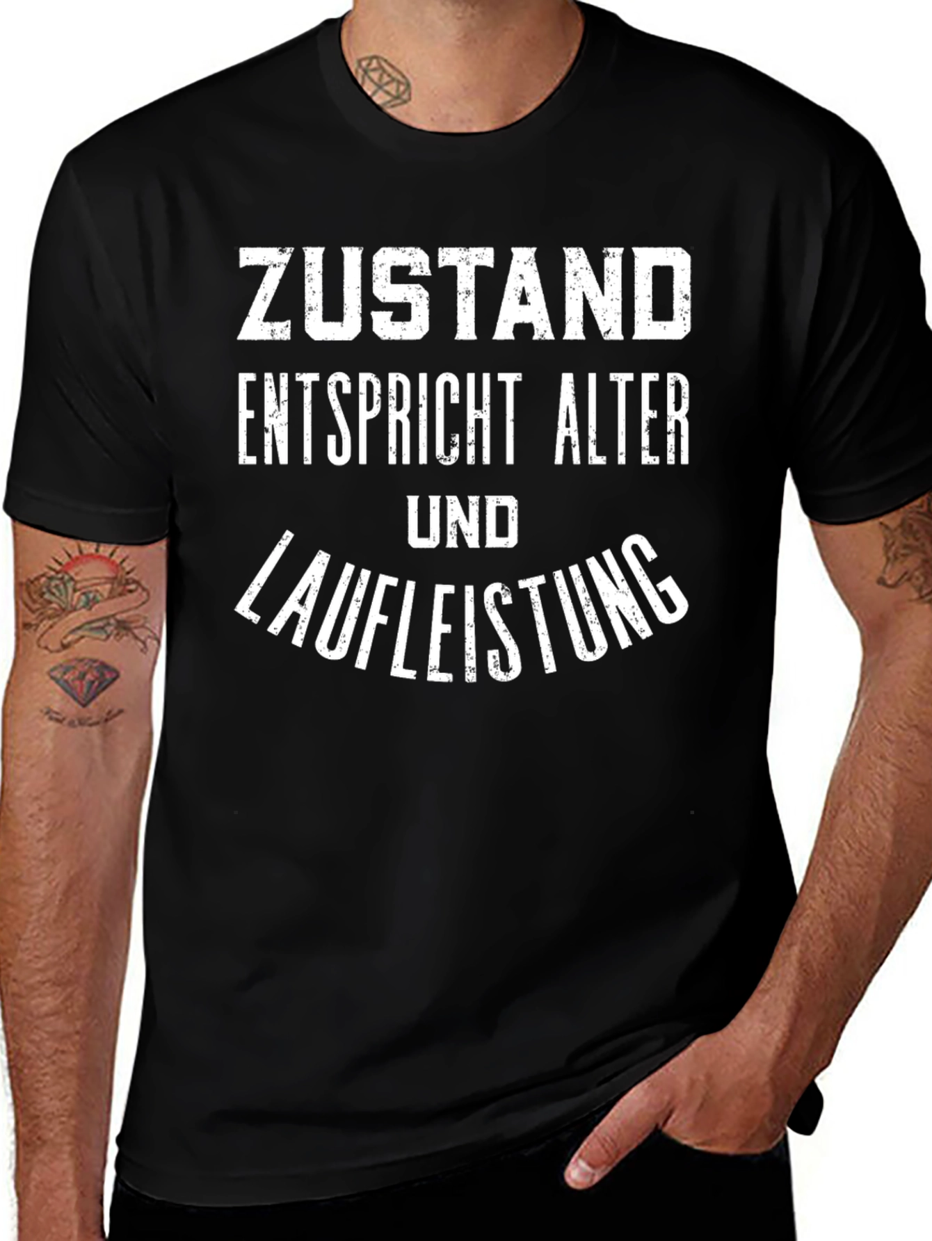Camiseta Negra: Zustand Entspricht Alter und Laufleistung