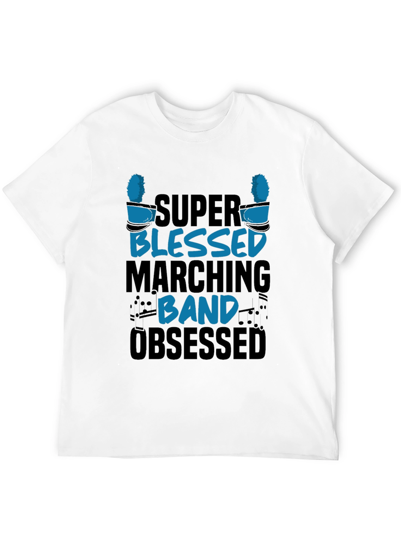 Camiseta Super Blessed Marching Band Obsessed