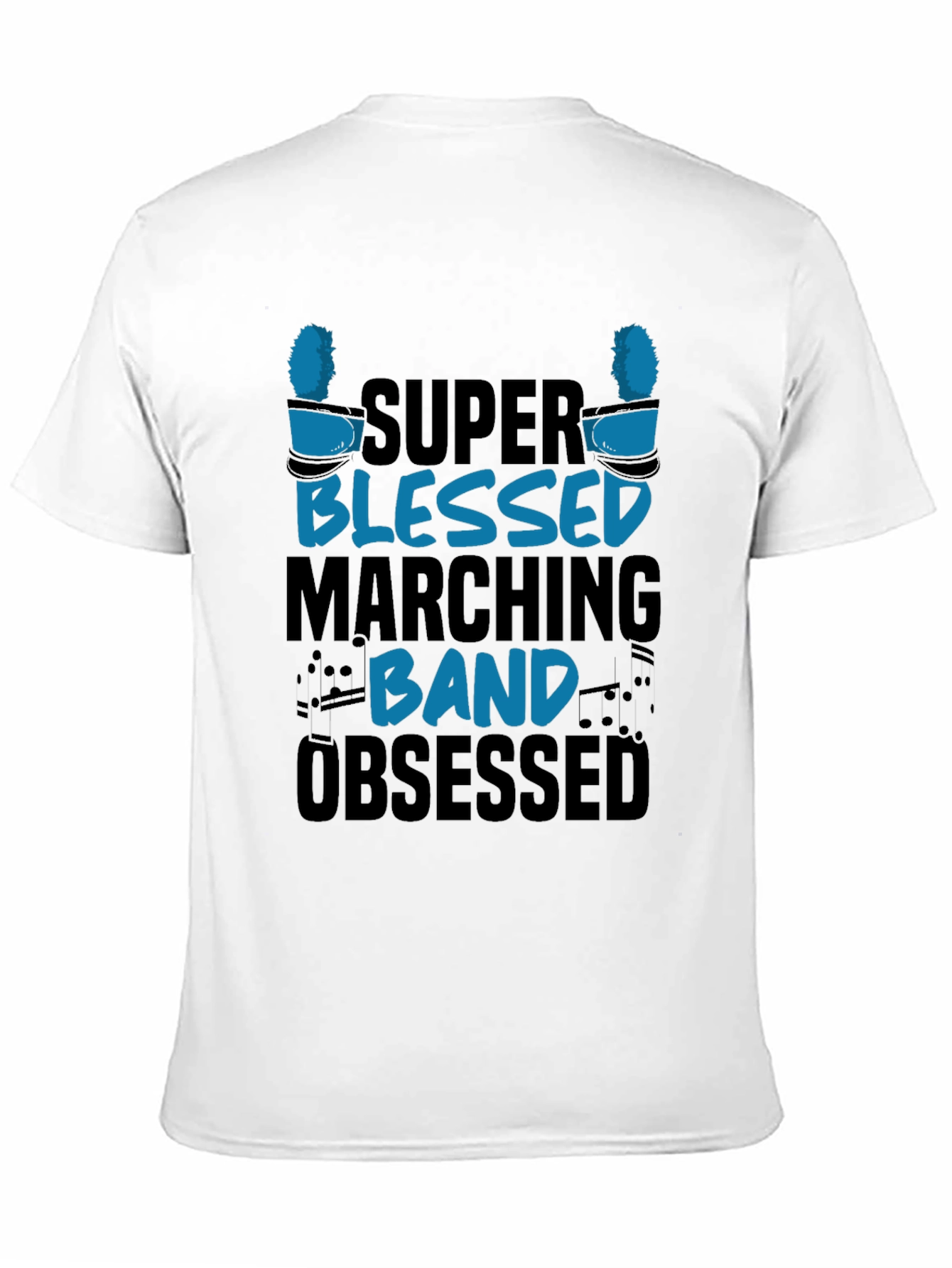 Camiseta Super Blessed Marching Band Obsessed