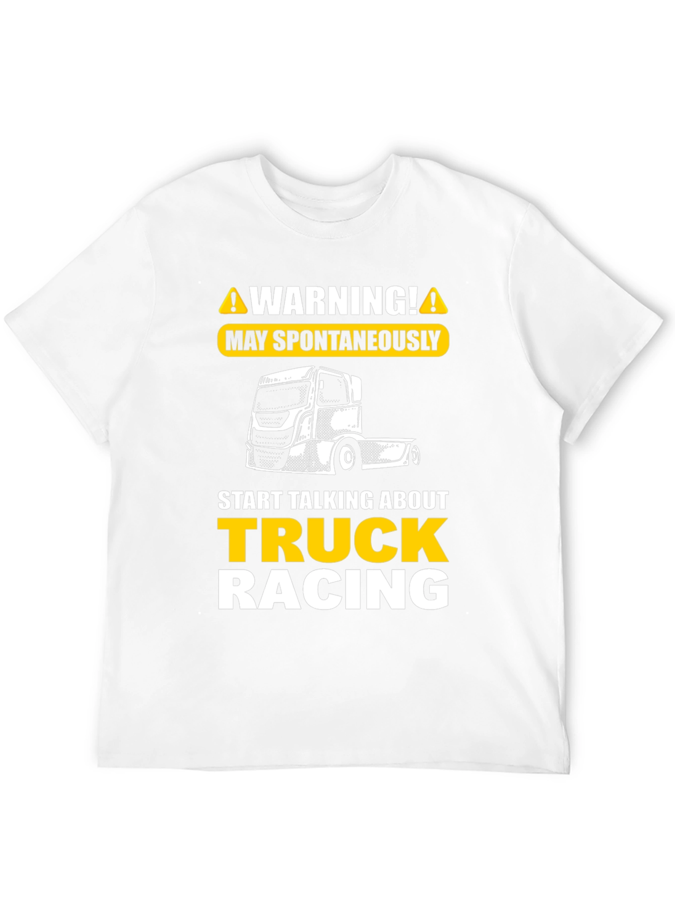 Camiseta Negra Truck Racing