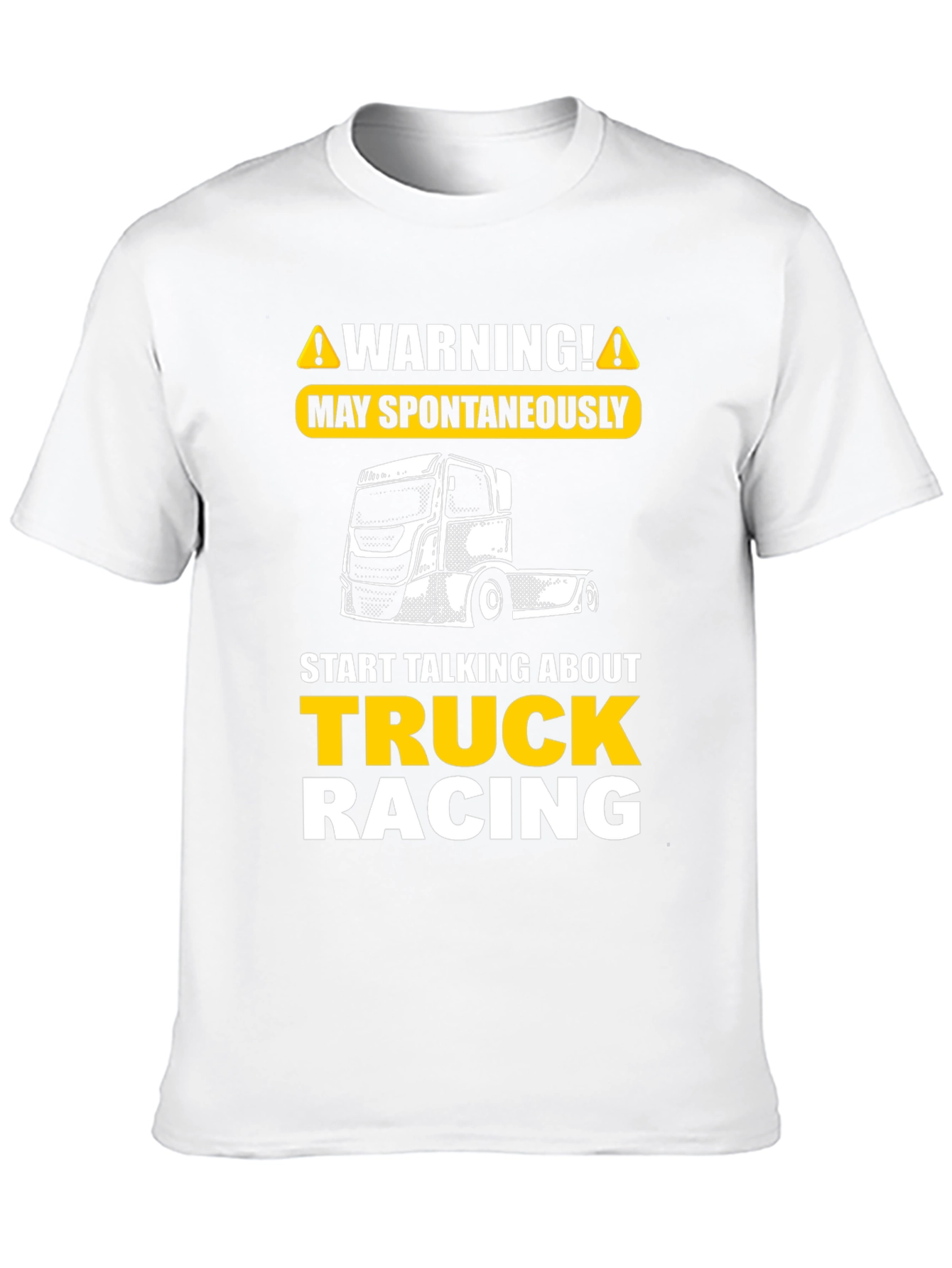 Camiseta Negra Truck Racing
