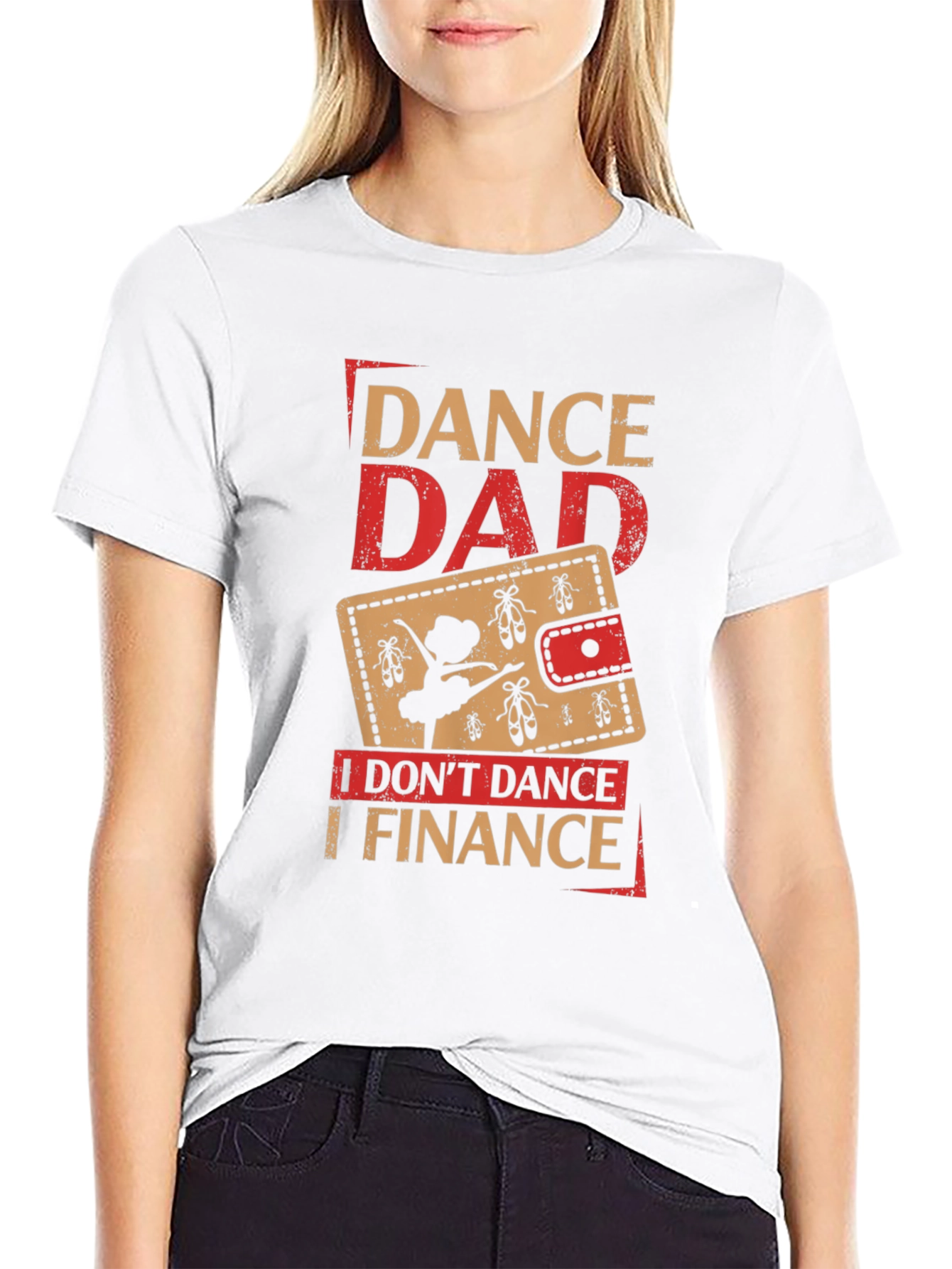 Camiseta Negra Dance Dad: Yo Financio