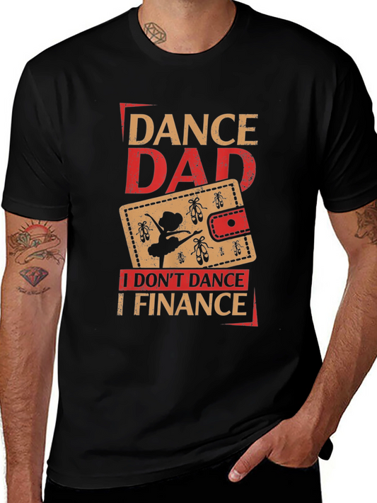 Camiseta Negra Dance Dad: Yo Financio