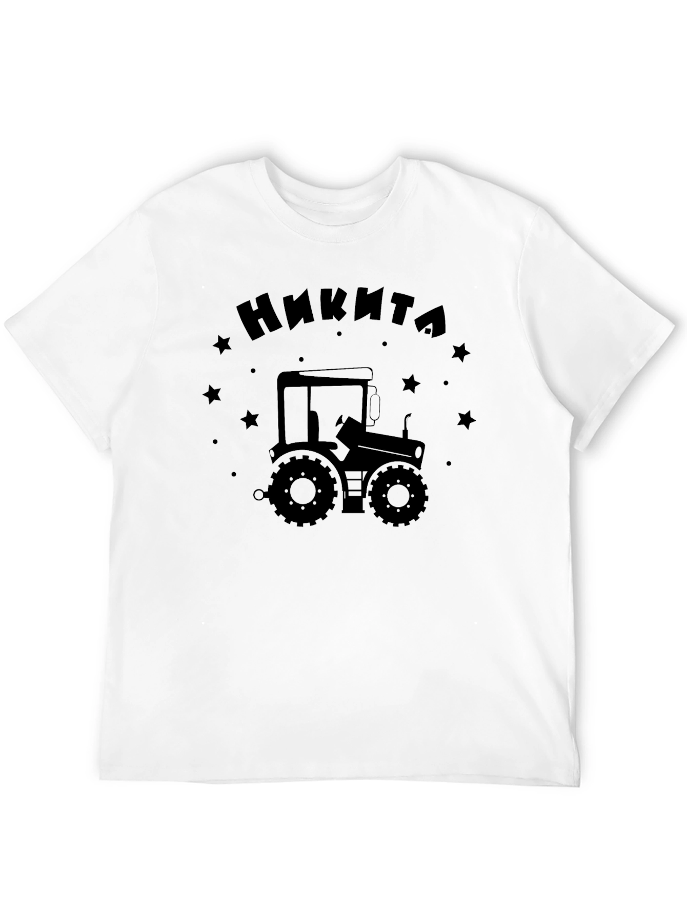 Camiseta Negra Tractor Nikita
