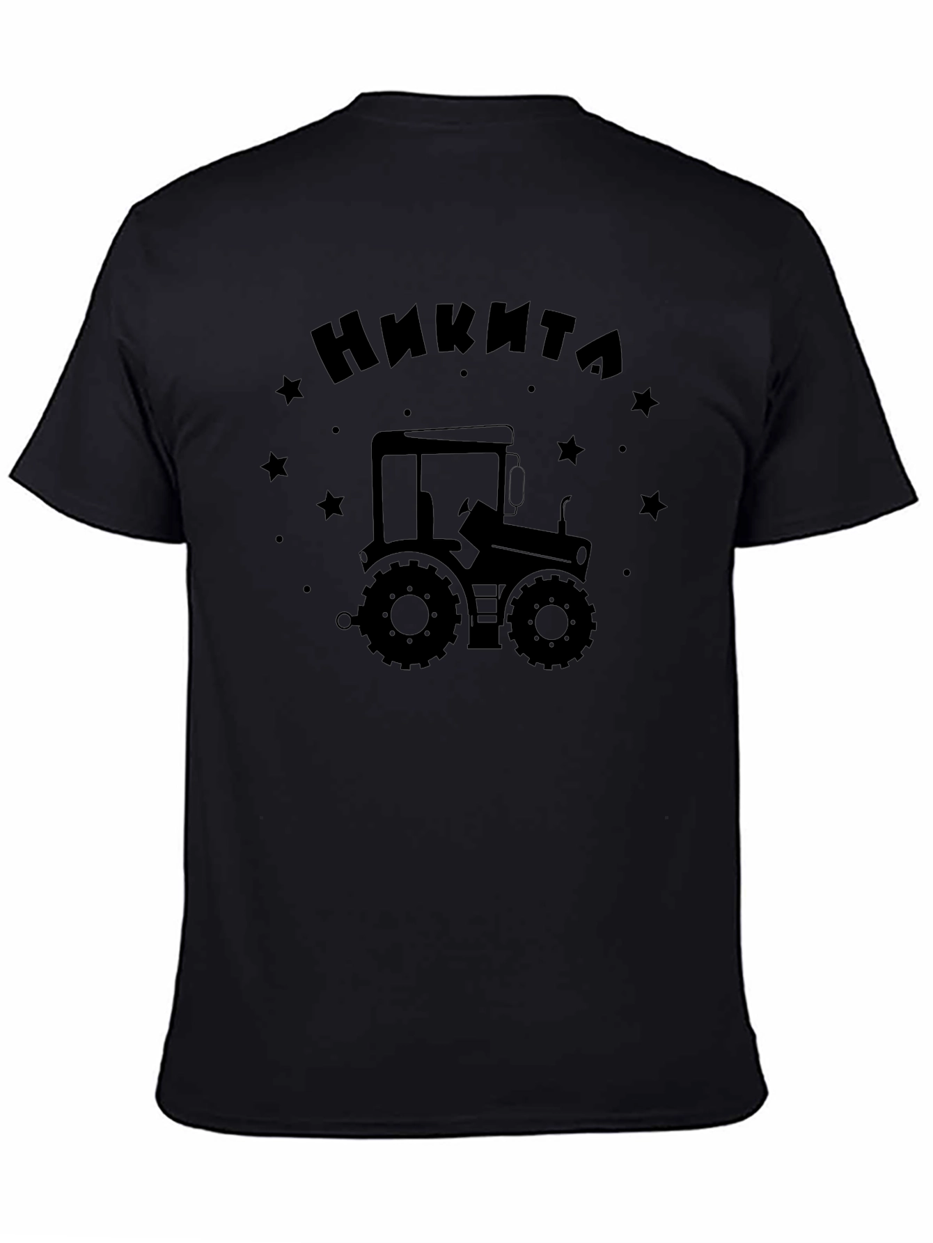 Camiseta Negra Tractor Nikita