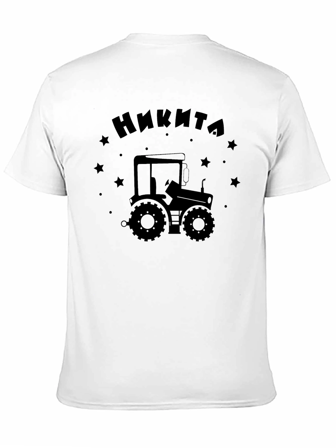 Camiseta Negra Tractor Nikita