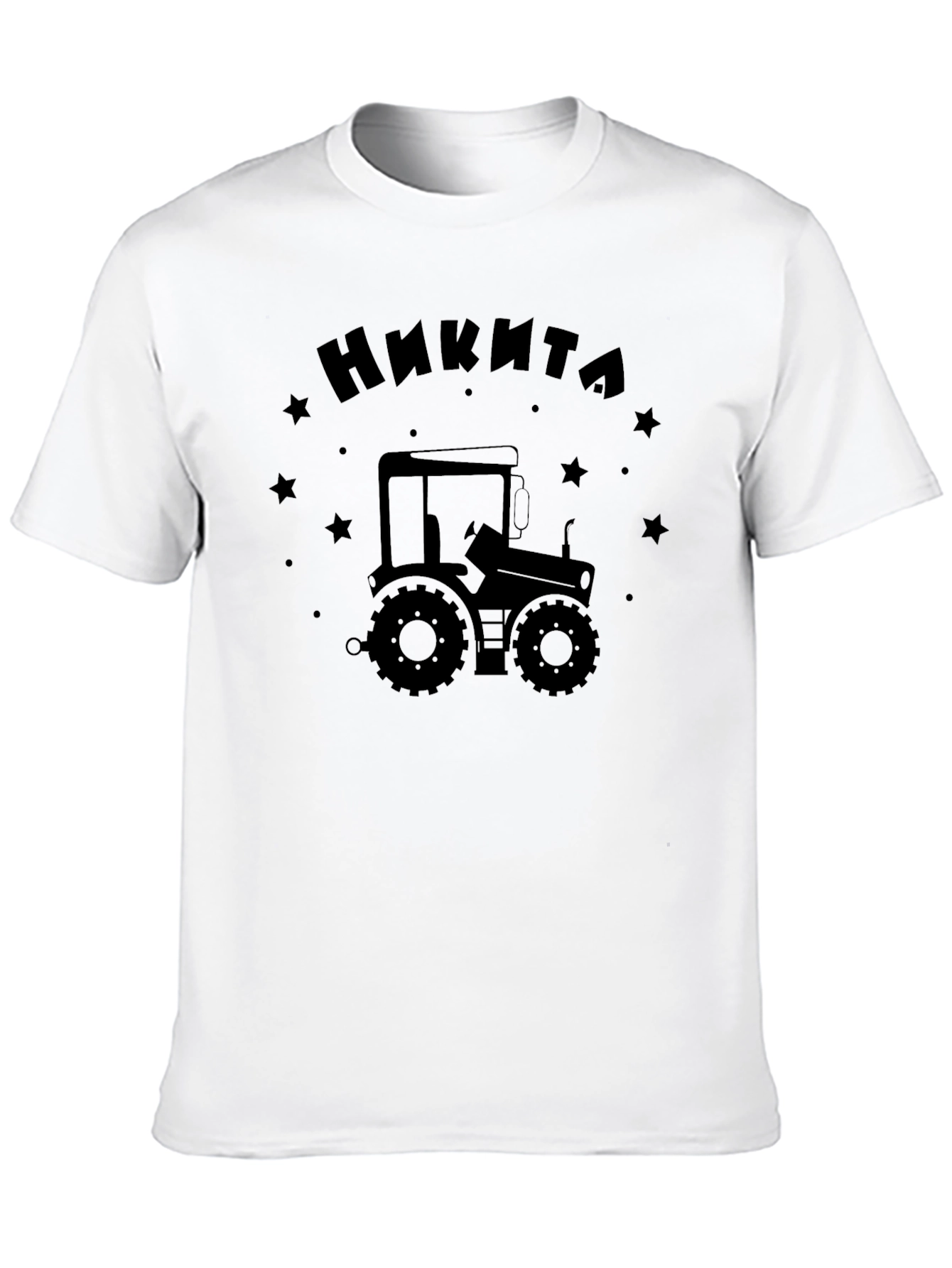 Camiseta Negra Tractor Nikita