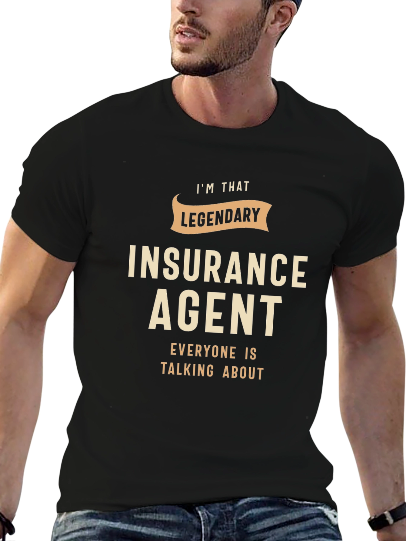 Camiseta Agente de Seguros Legendario