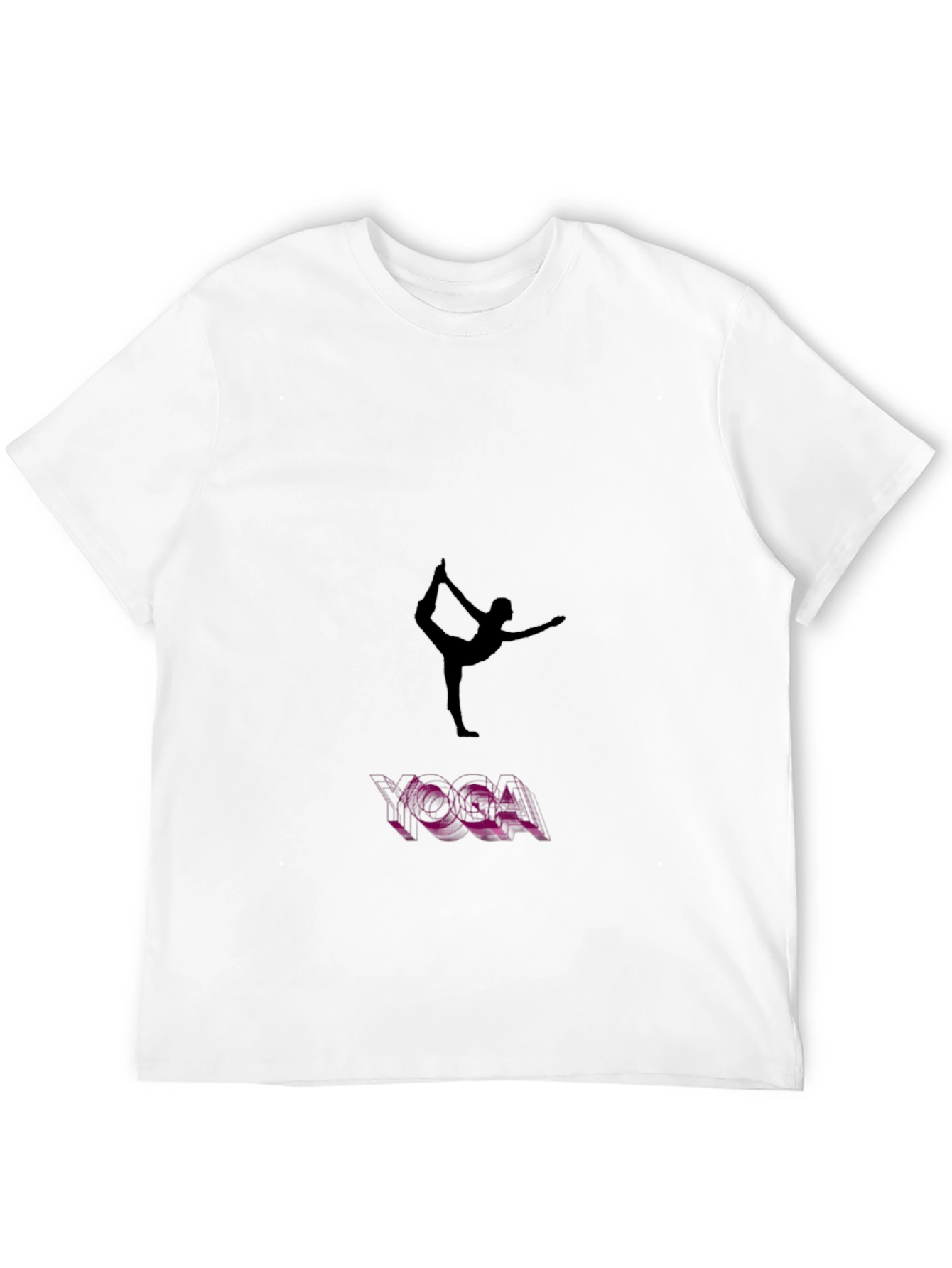 Camiseta Negra Yoga para Hombre - Diseño Exclusivo
