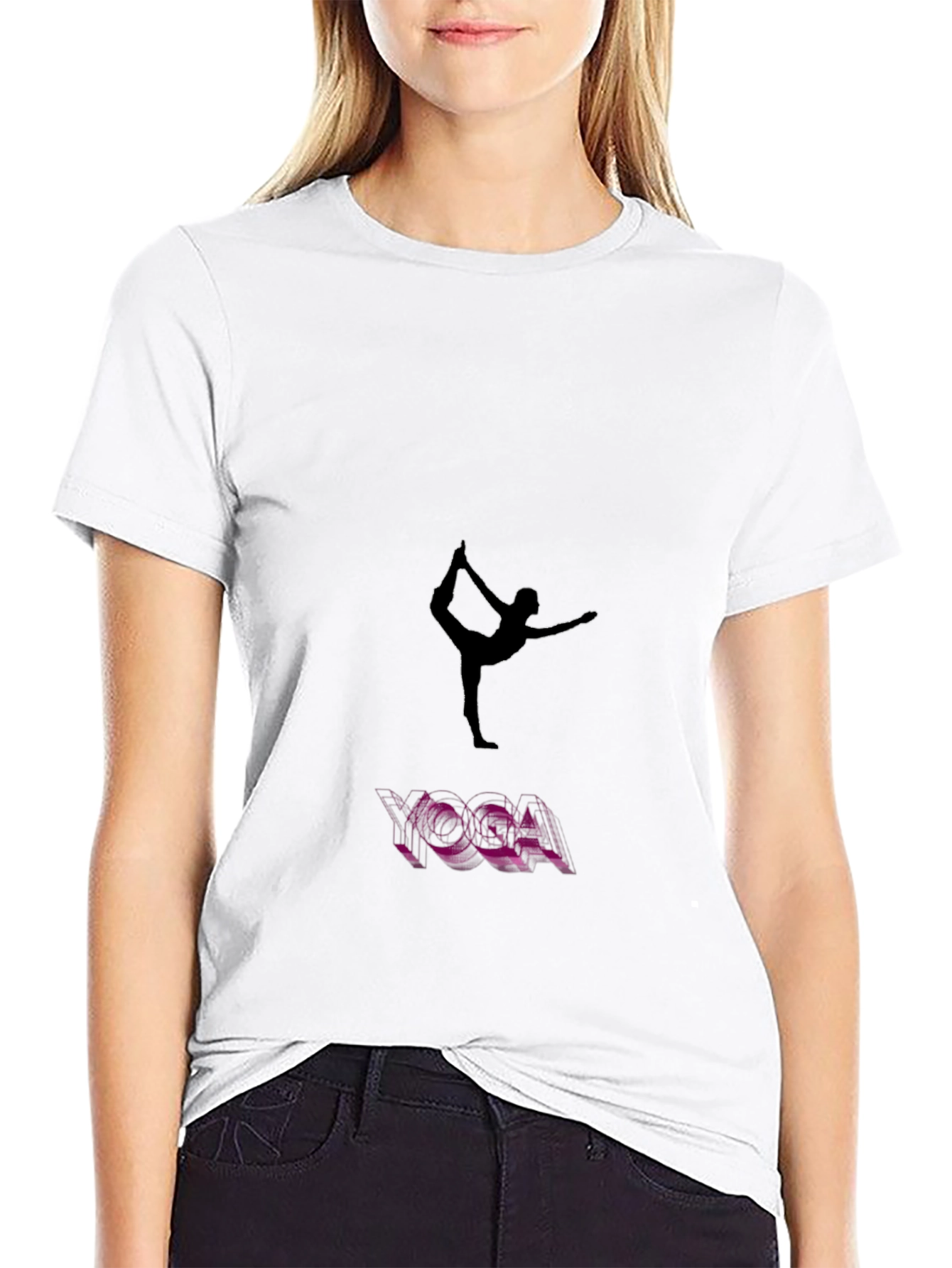 Camiseta Negra Yoga para Hombre - Diseño Exclusivo