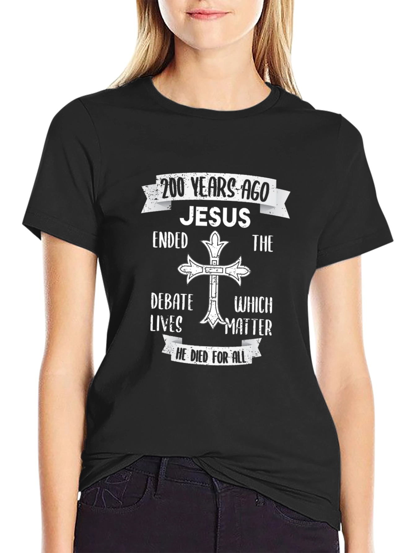 Camiseta Cristiana 2000 Years Ago Jesus