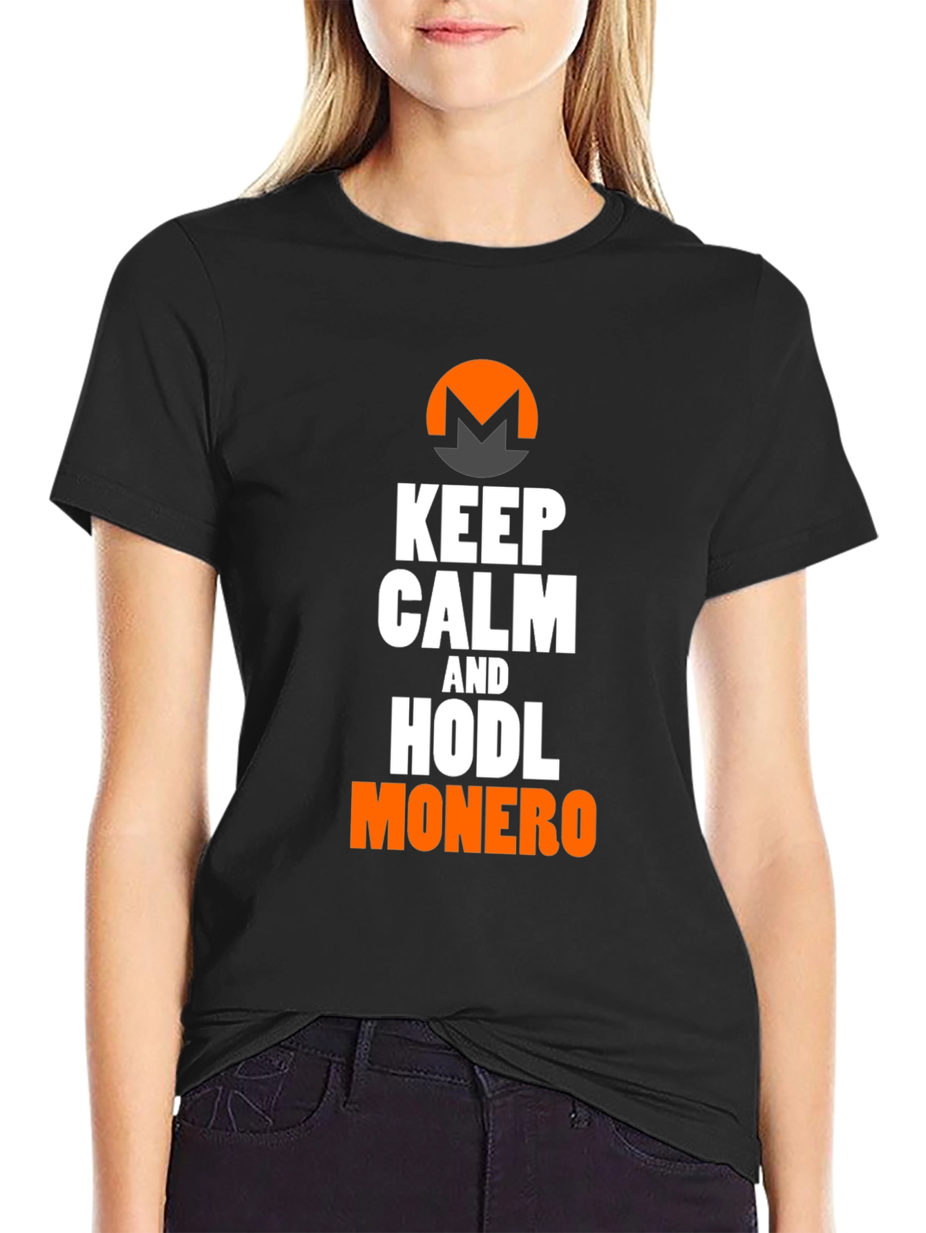 Camiseta Monero: Keep Calm and HODL