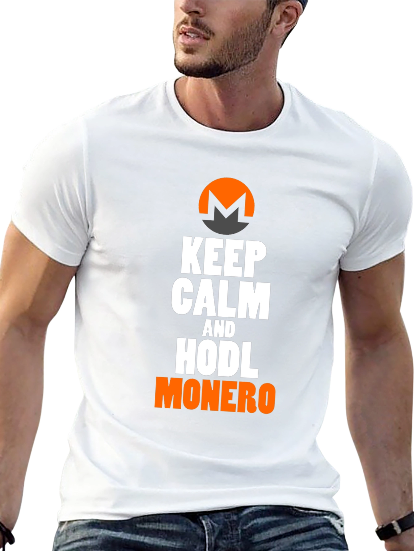 Camiseta Monero: Keep Calm and HODL
