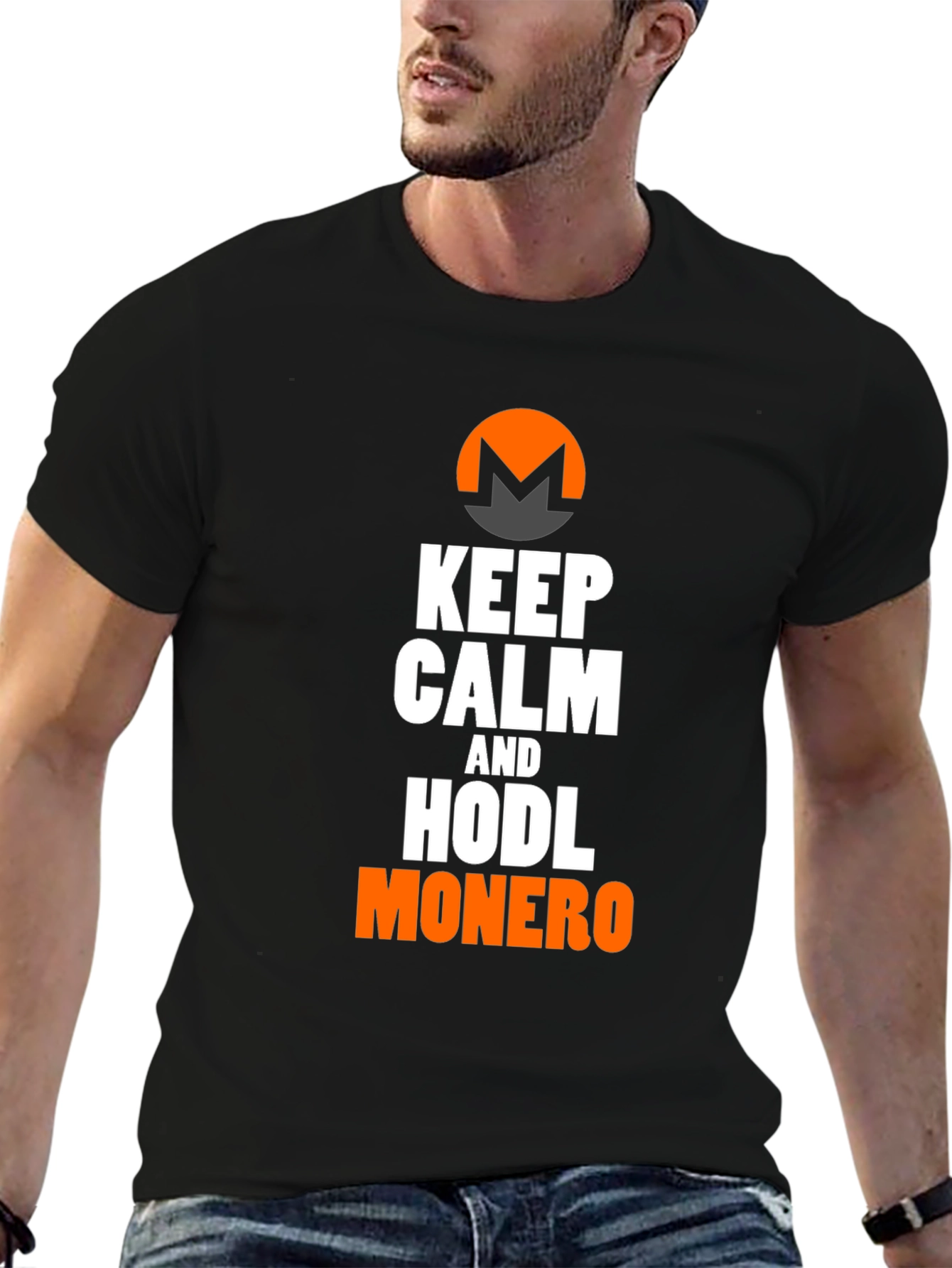 Camiseta Monero: Keep Calm and HODL