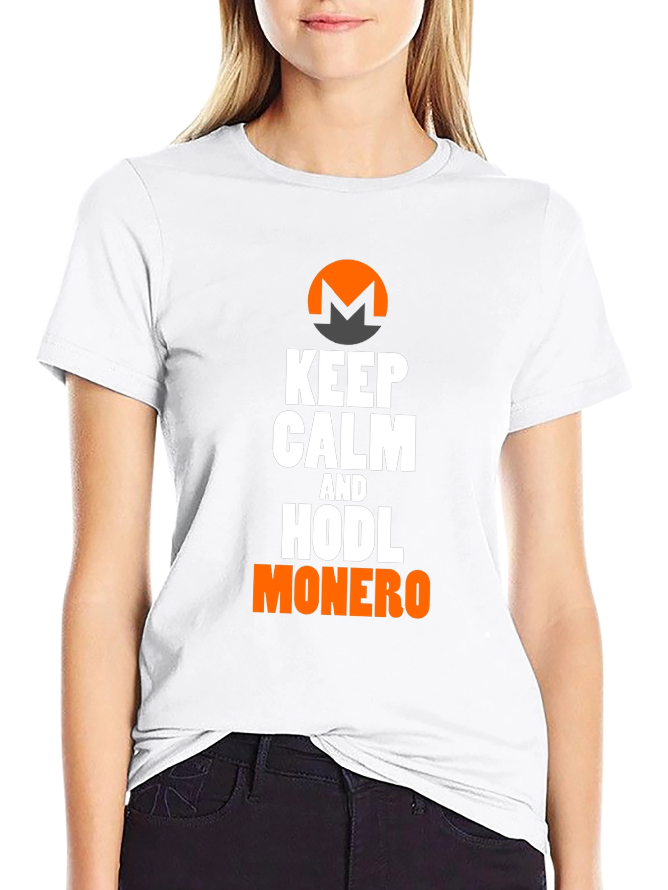 Camiseta Monero: Keep Calm and HODL