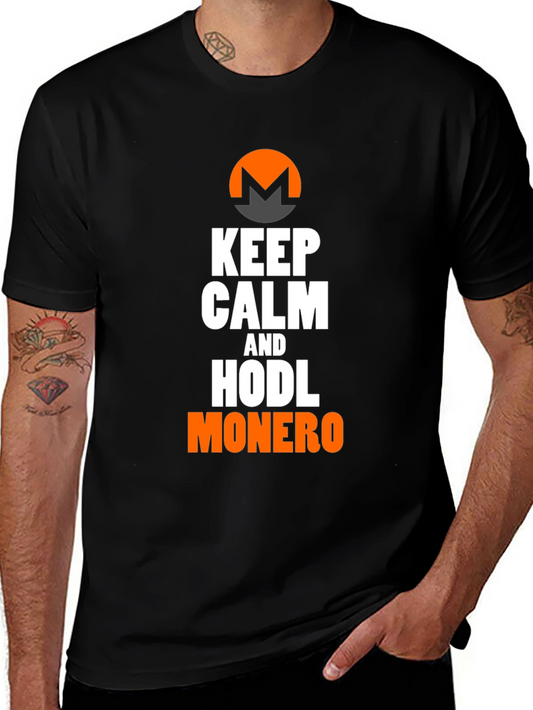 Camiseta Monero: Keep Calm and HODL